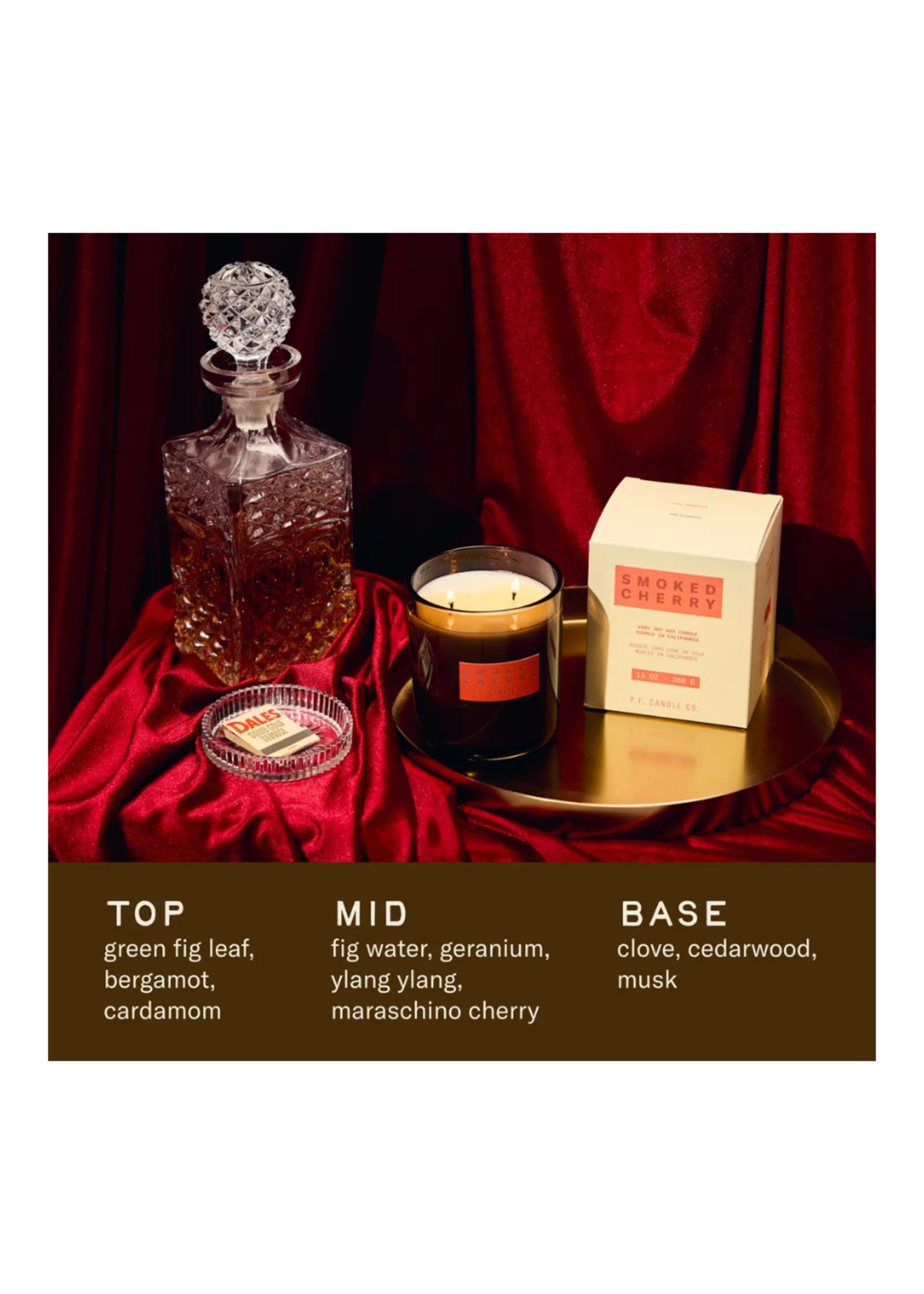 PF Candle Co. P.F. Candle Co. - Smoked Cherry– Hi-Fi Candle