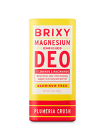 BRIXY Plumeria Crush Magnesium Enriched Deorderant