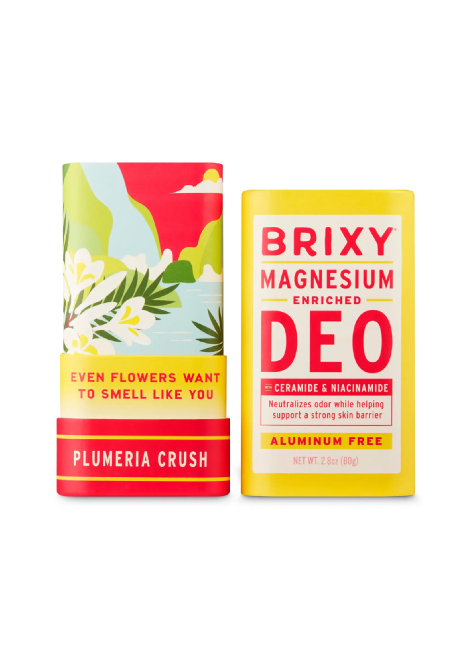 BRIXY BRIXY - Plumeria Crush Magnesium Enriched Deorderant