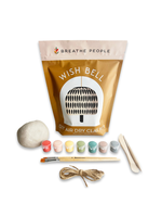 Breathe People Diy Air Dry Clay Kit- Make Your Own Wish Bell