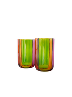 Ban.do High Ball Glasses, Colorblock