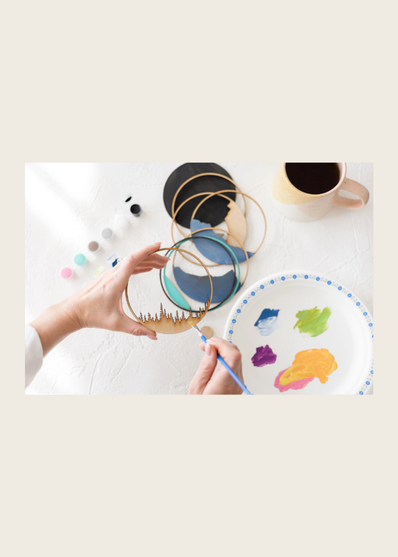 Our Little Makery Our Little Makery - Rocky Mountain Shadow Box Kit