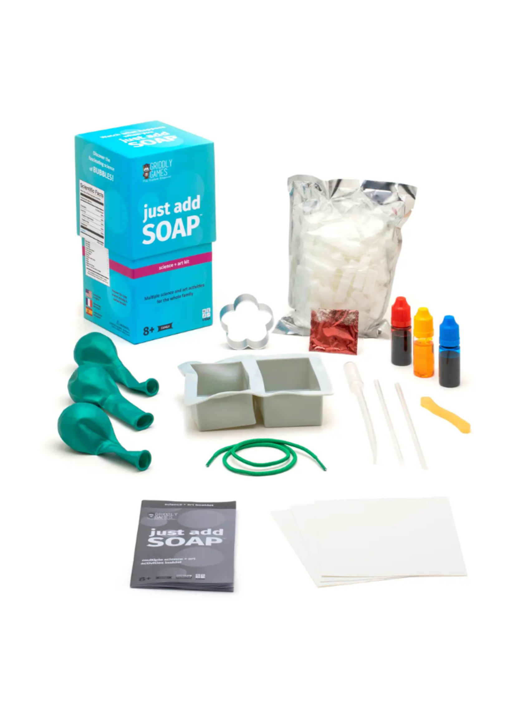 Griddly Kids, Inc. Griddly Kids, Inc. - Just Add Soap Science & Art Kit