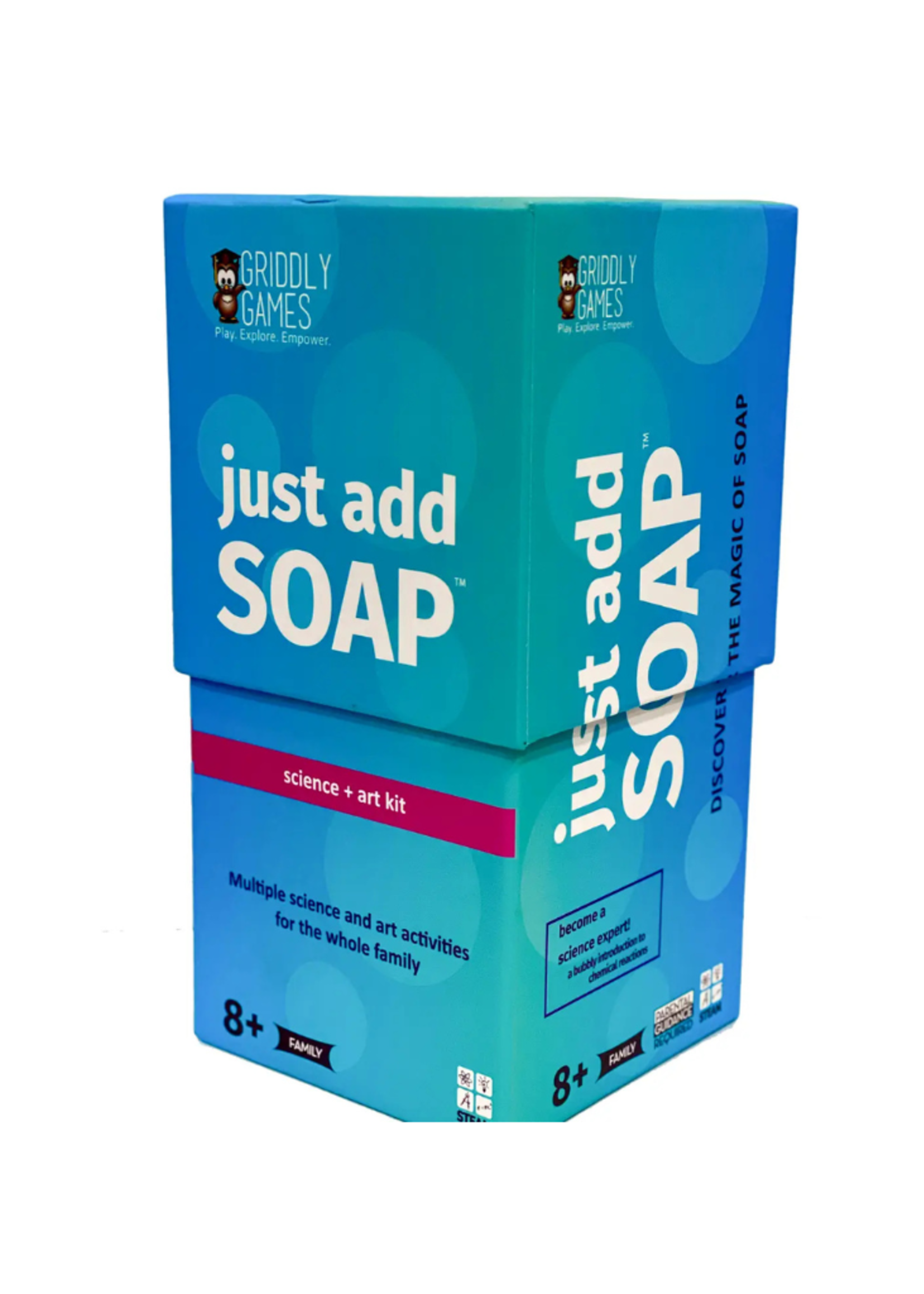 Griddly Kids, Inc. Griddly Kids, Inc. - Just Add Soap Science & Art Kit
