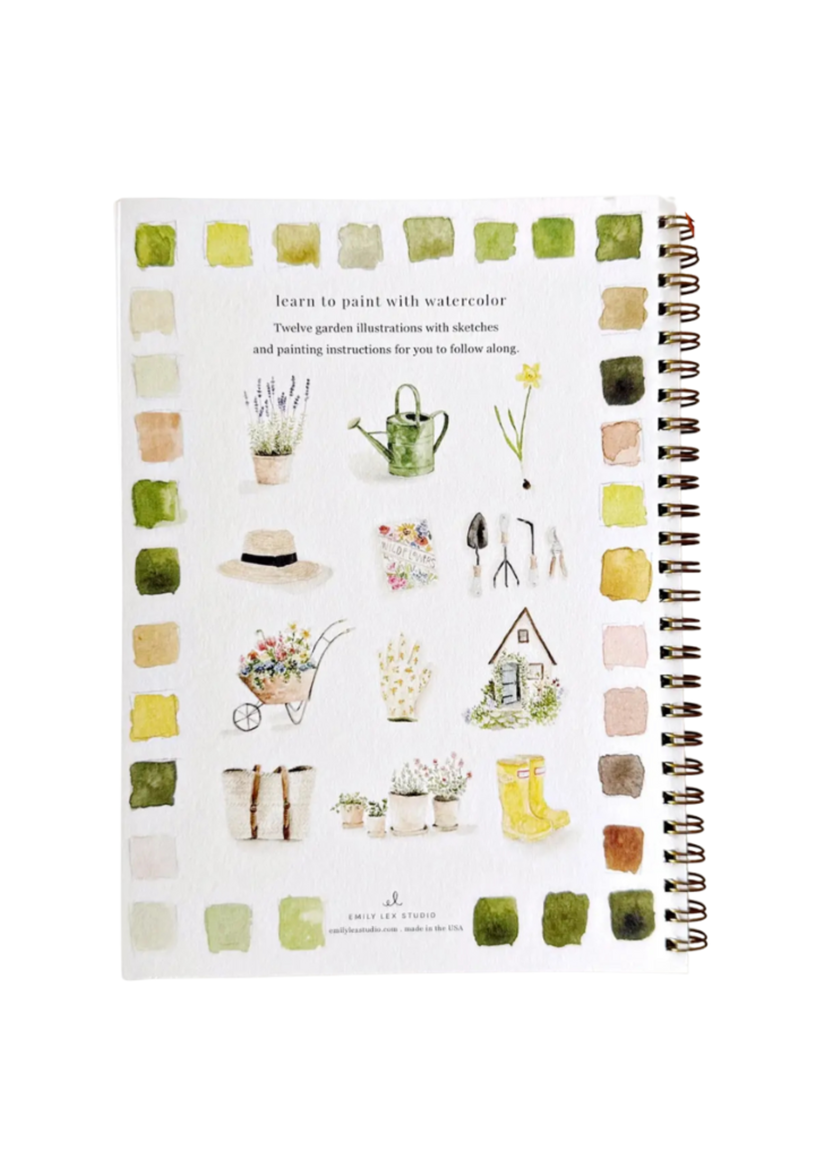 Emily Rex Studio Emily Rex Studio -  Garden Watercolor Workbook