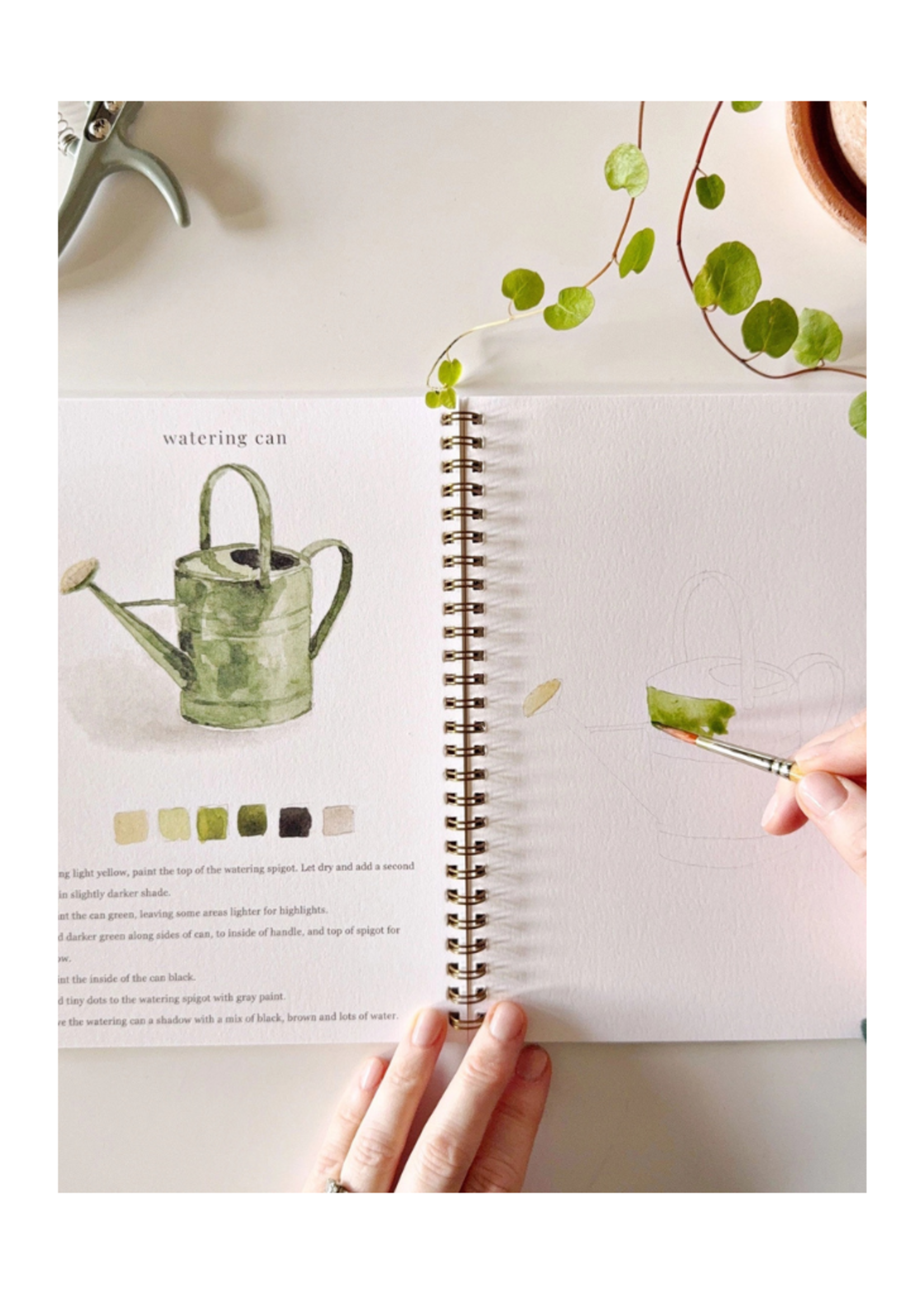 Emily Rex Studio Emily Rex Studio -  Garden Watercolor Workbook