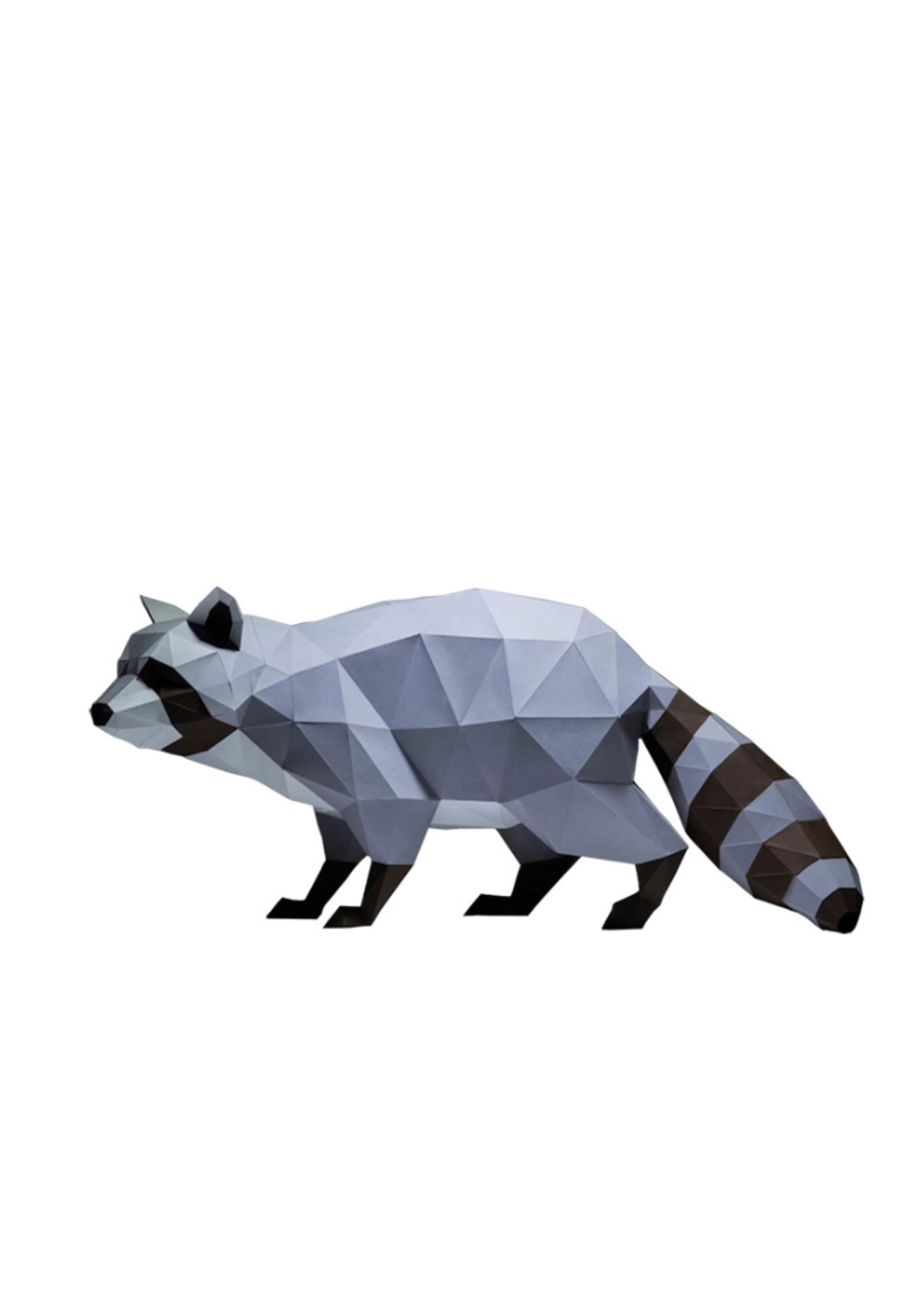 Papercraft World Papercraft World -  Raccoon 3D Papercraft Origami Model