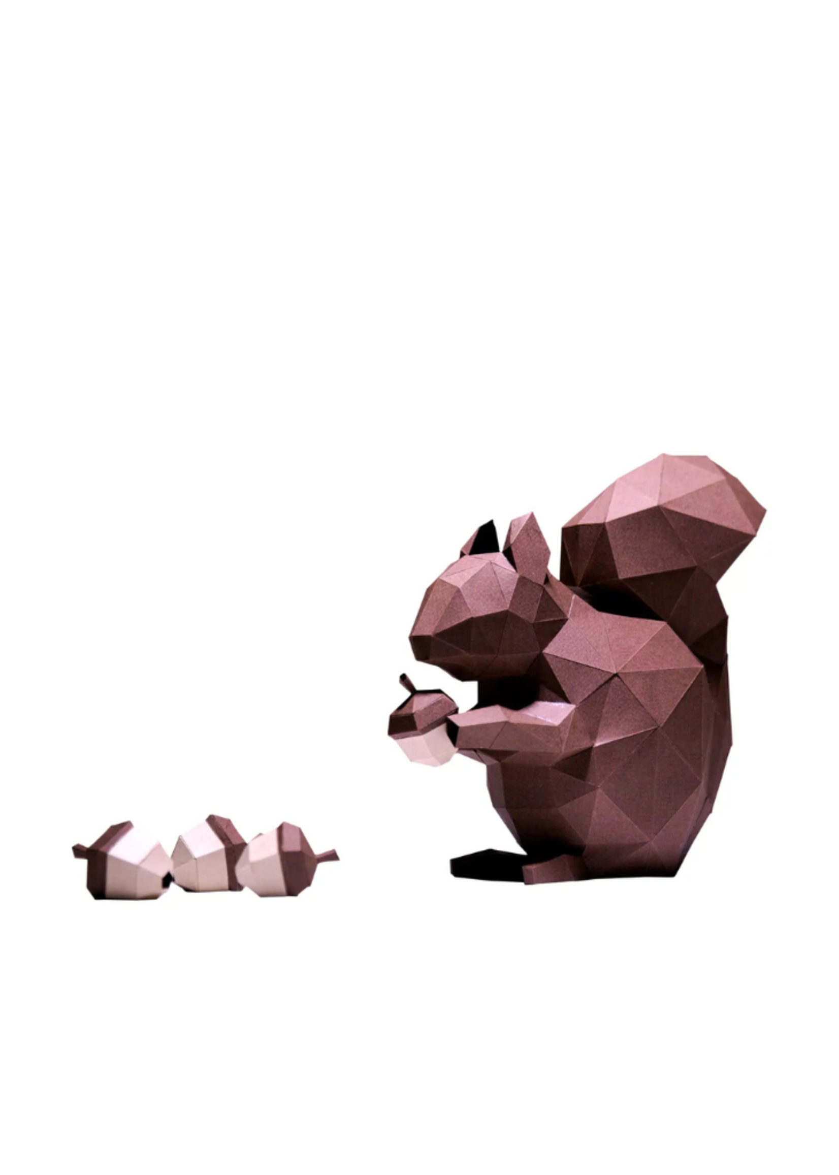 Papercraft World Papercraft World -  Squirrel 3D Papercraft Origami Model
