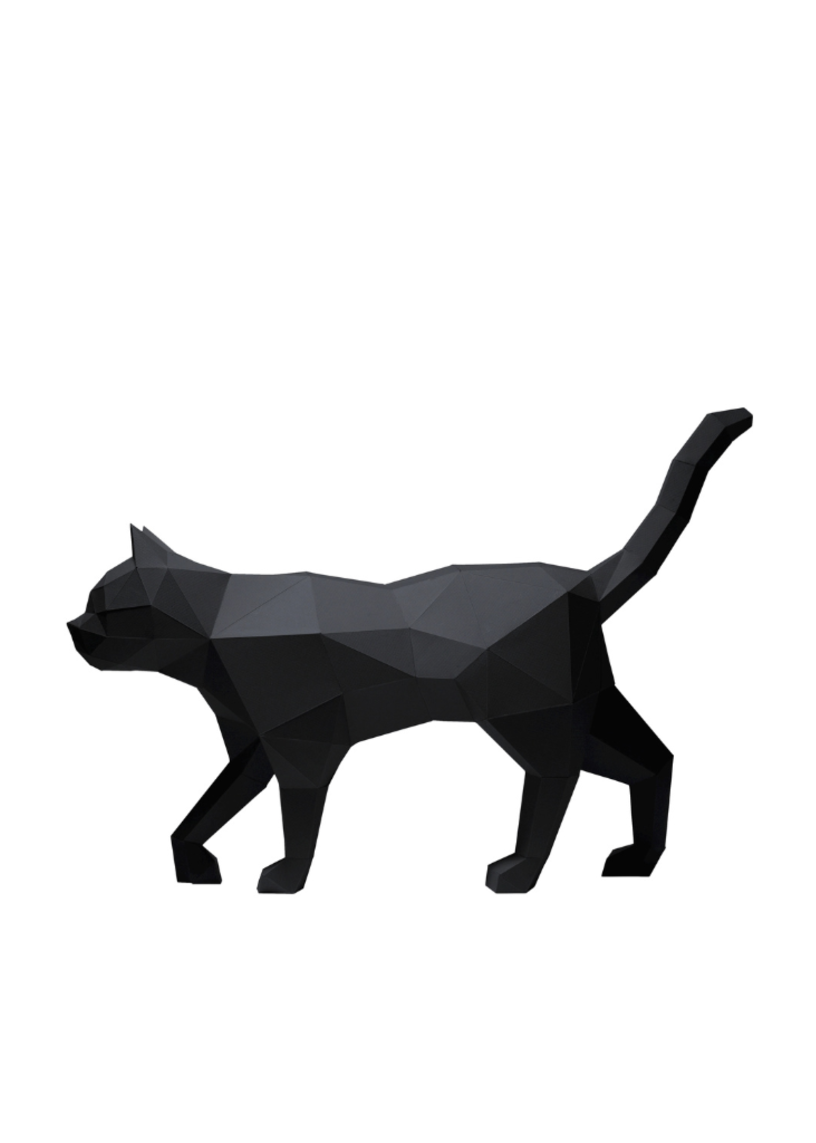 Papercraft World Papercraft World - 3D Paper Art Black Cat Origami Model