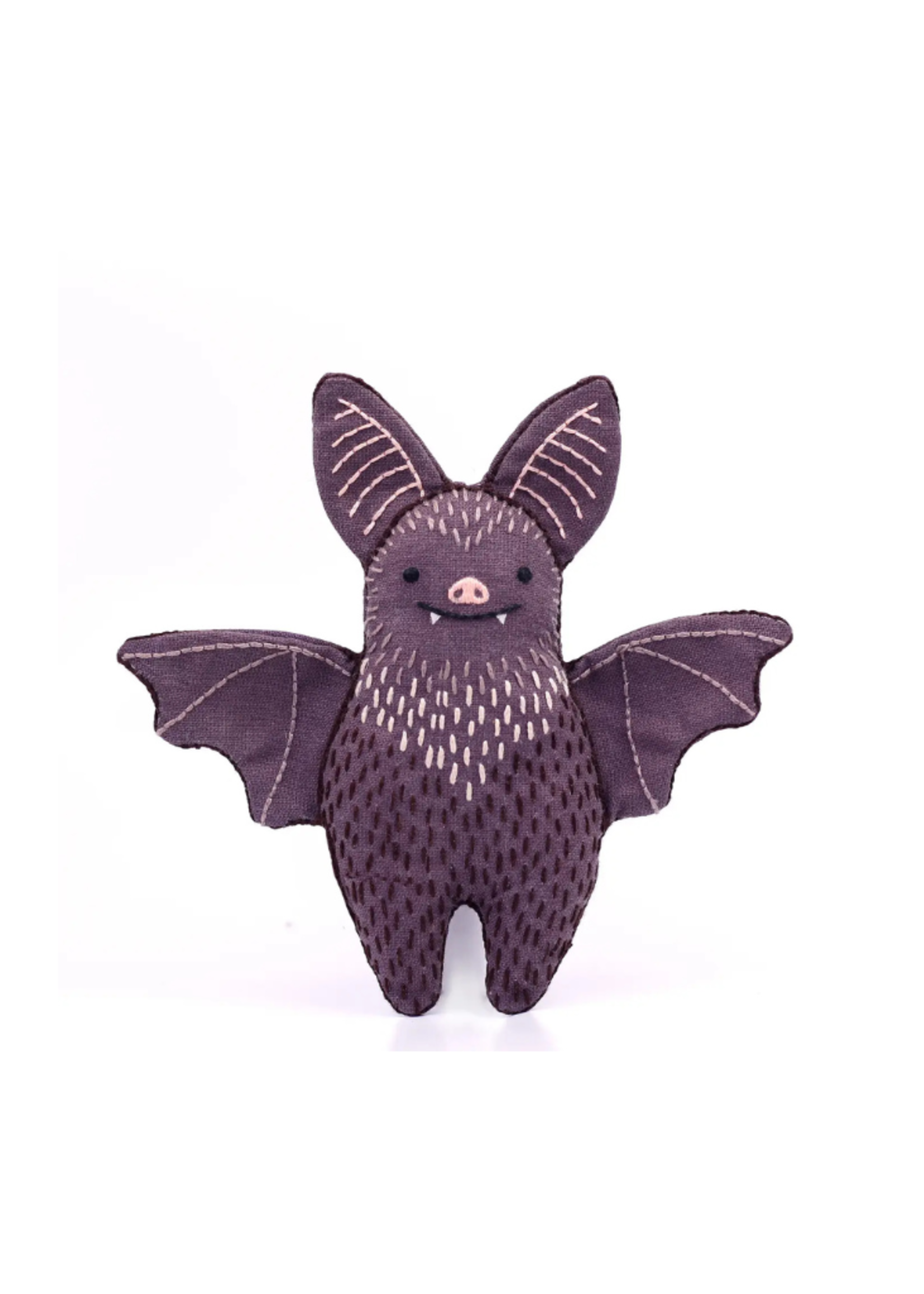 Kiriki Press Kiriki Press - Bat - Embroidery Kit Level 1
