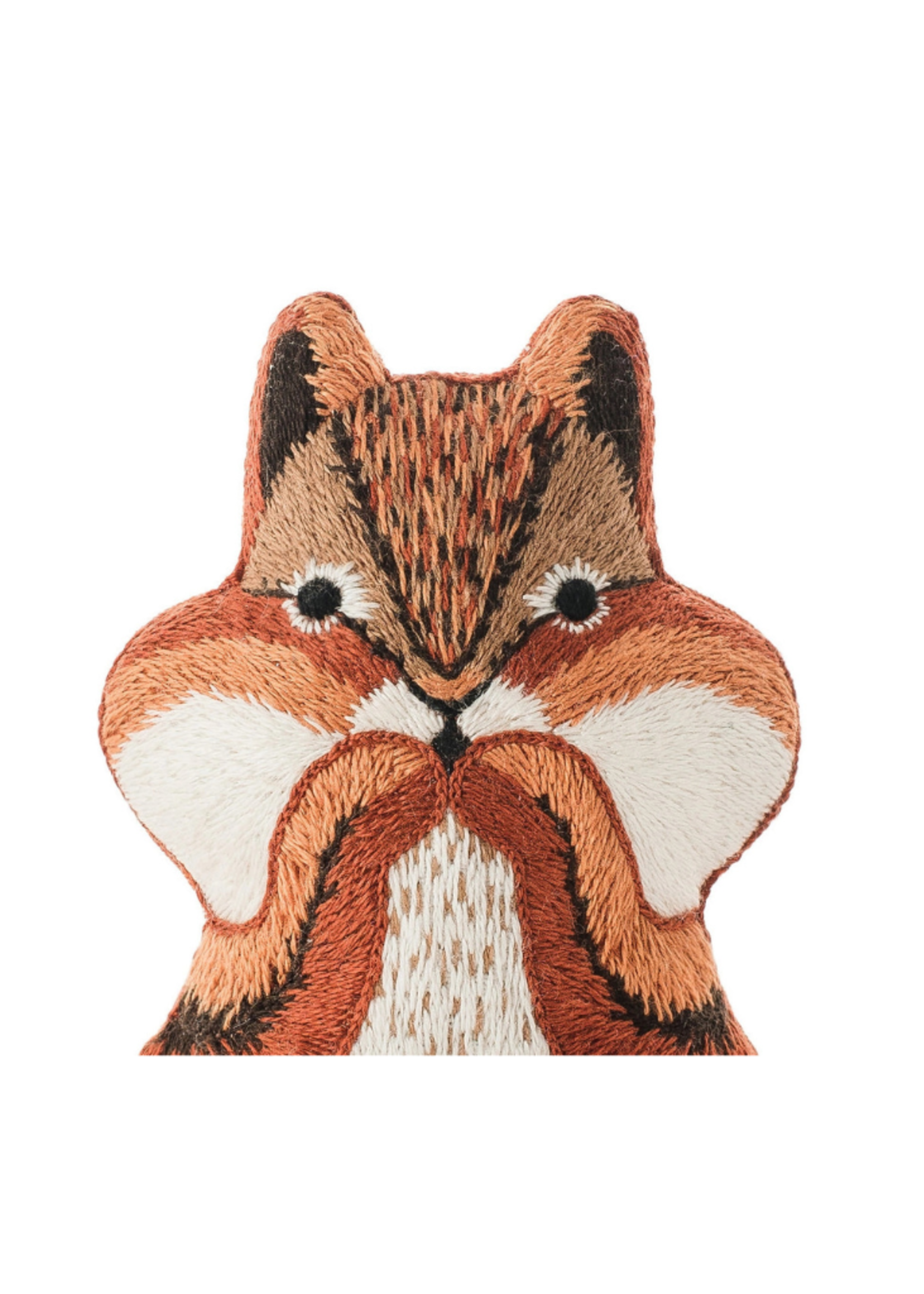 Kiriki Press Kiriki Press - Chipmunk - Embroidery Kit Level 3