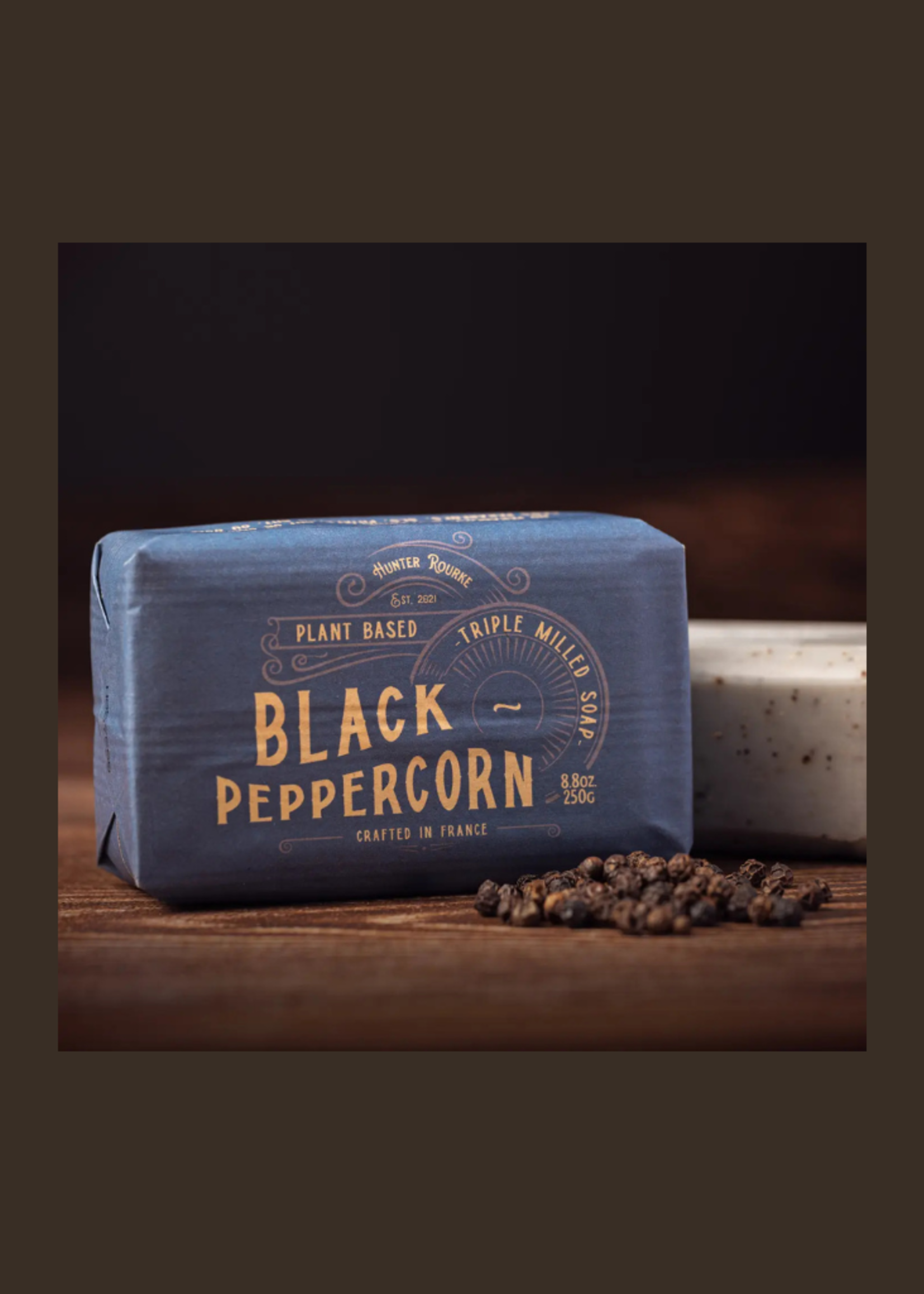 Ton Savon Inc Ton Savon Inc - Hunter Rourke 250g Soap l Black Peppercorn