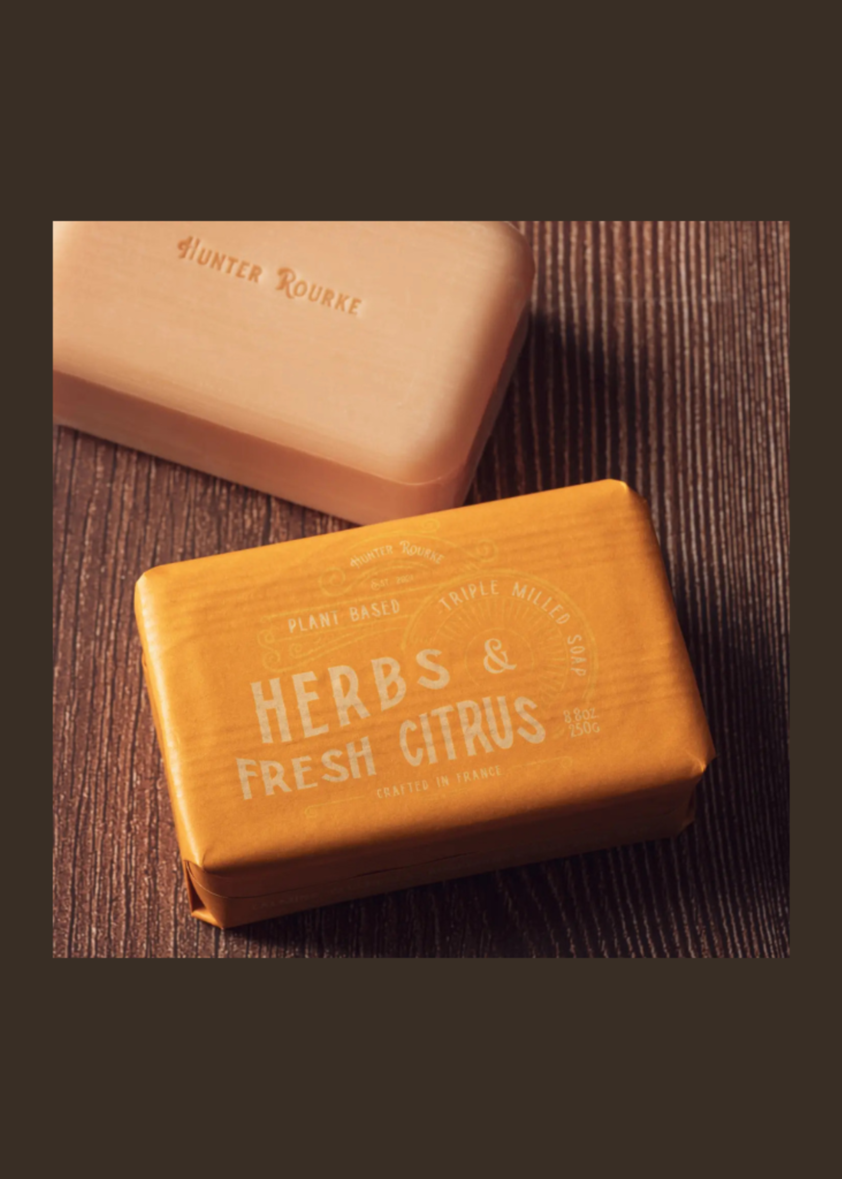 Ton Savon Inc Ton Savon Inc - Hunter Rourke 250g Soap l Herbs & Fresh Citrus