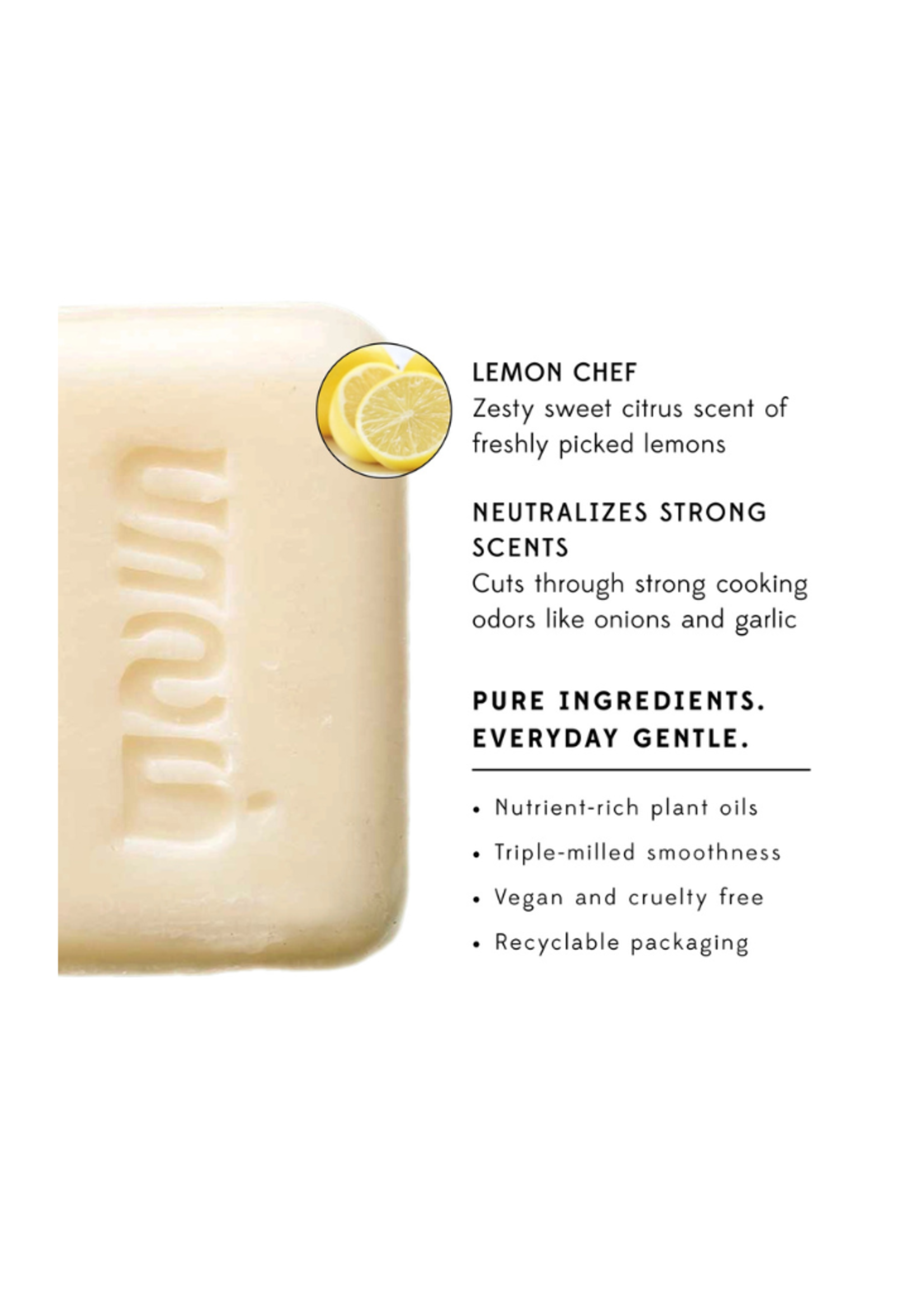 Ten Thousand Villages Ten Thousand Villages - Lemon Chef Soap 3.2 oz