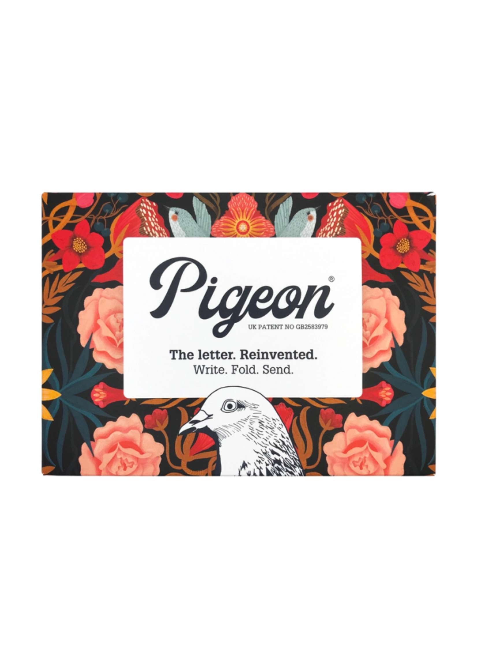 Pigeon Pigeon - Bright & Beautiful Pigeon Letter & Envelope in One
