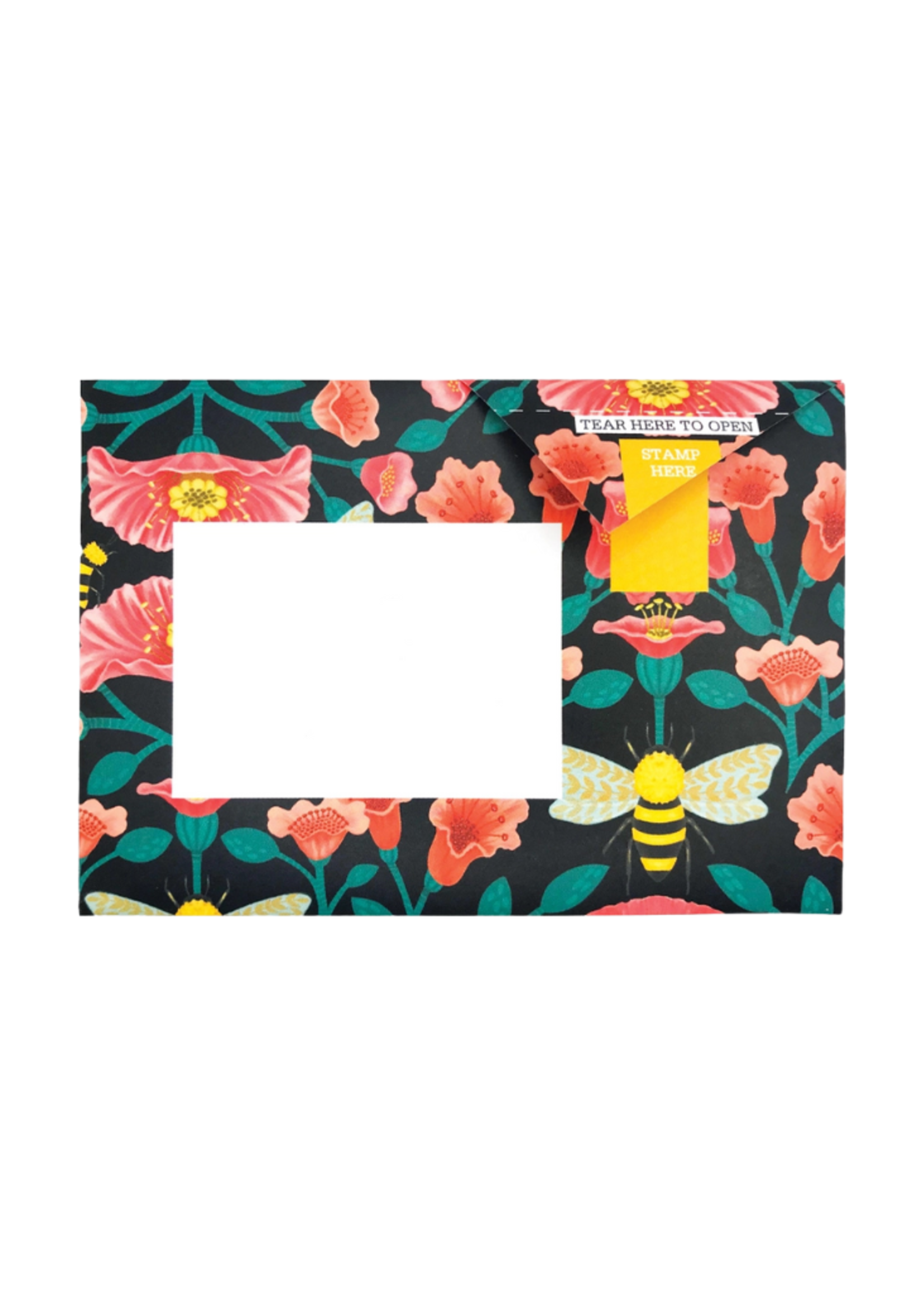 Pigeon Pigeon - Bright & Beautiful Pigeon Letter & Envelope in One