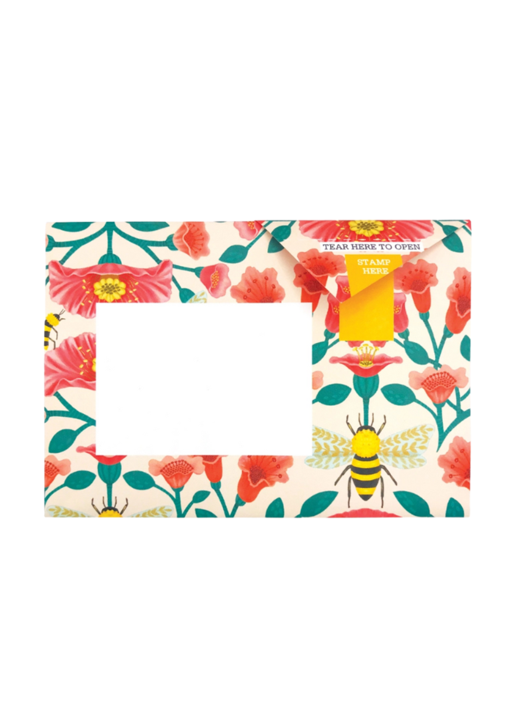 Pigeon Pigeon - Bright & Beautiful Pigeon Letter & Envelope in One