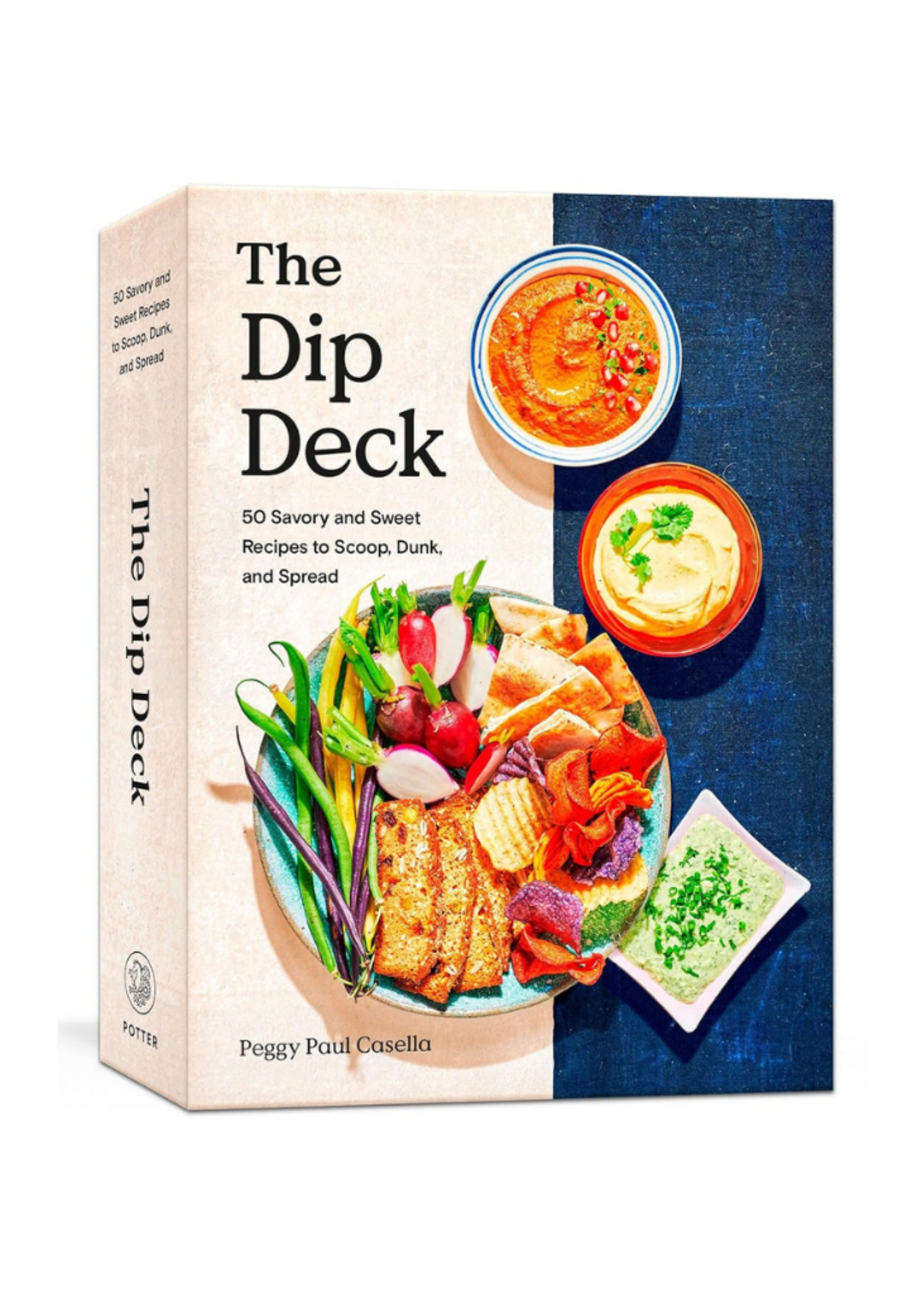 Random House Random House - The Dip Deck: Recipe Cards: 50 Savory and Sweet Recipes to Scoop, Dunk, and Spread by  Peggy Paul Casella