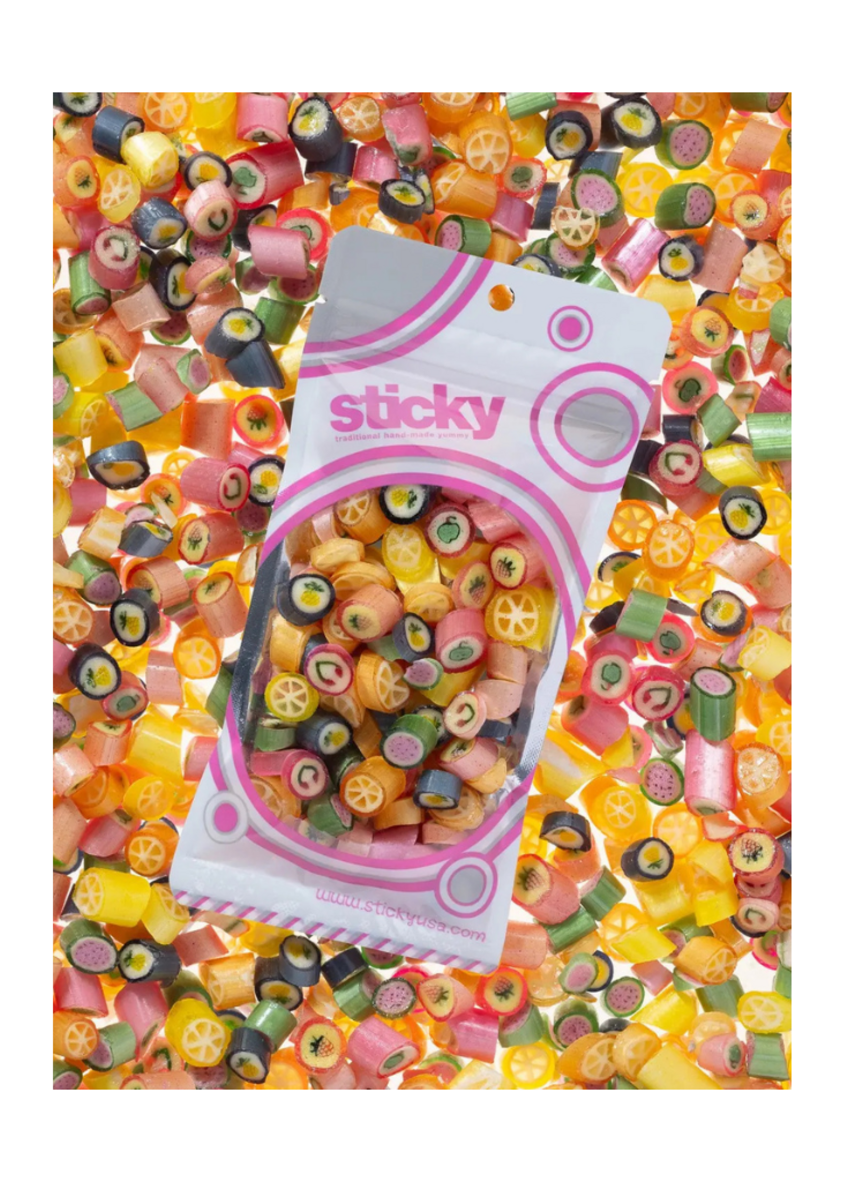 Sticky Sticky - All Natural Fruits Mix Candy 3.5oz