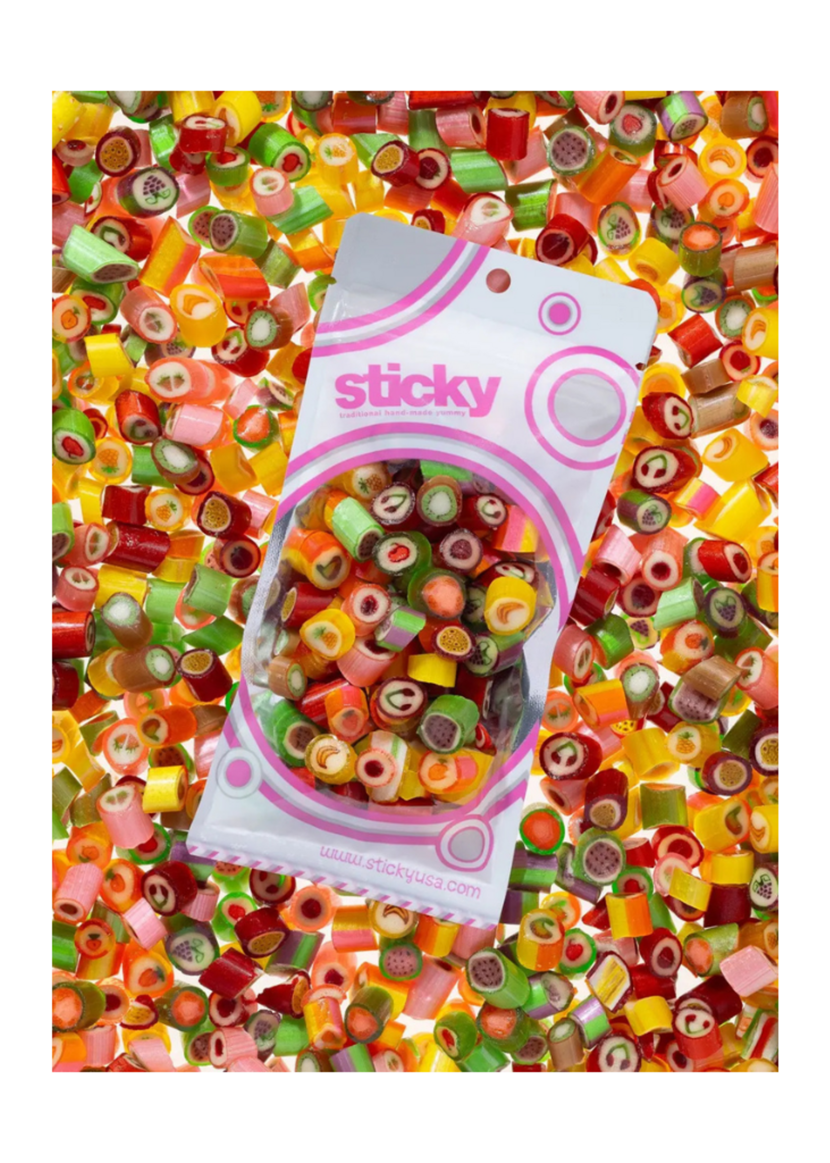 Sticky Sticky - Fruit Mix Candy 3.5oz