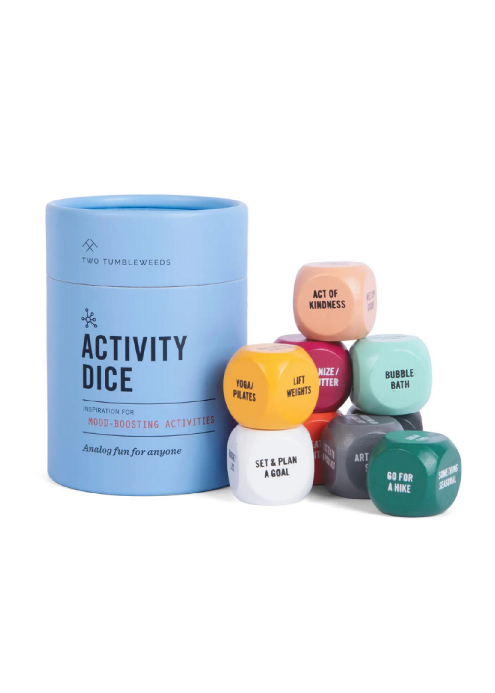 Two Tumbleweeds Two Tumbleweeds - Activity Dice - Inspiration For Mood-Boosting Activities