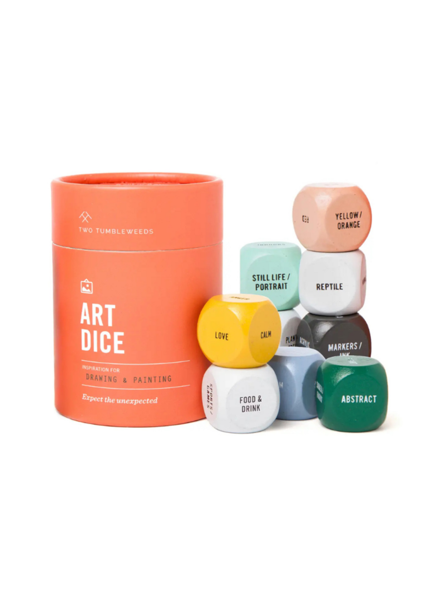 Two Tumbleweeds Two Tumbleweeds - Art Dice - Inspiration For Drawing & Painting