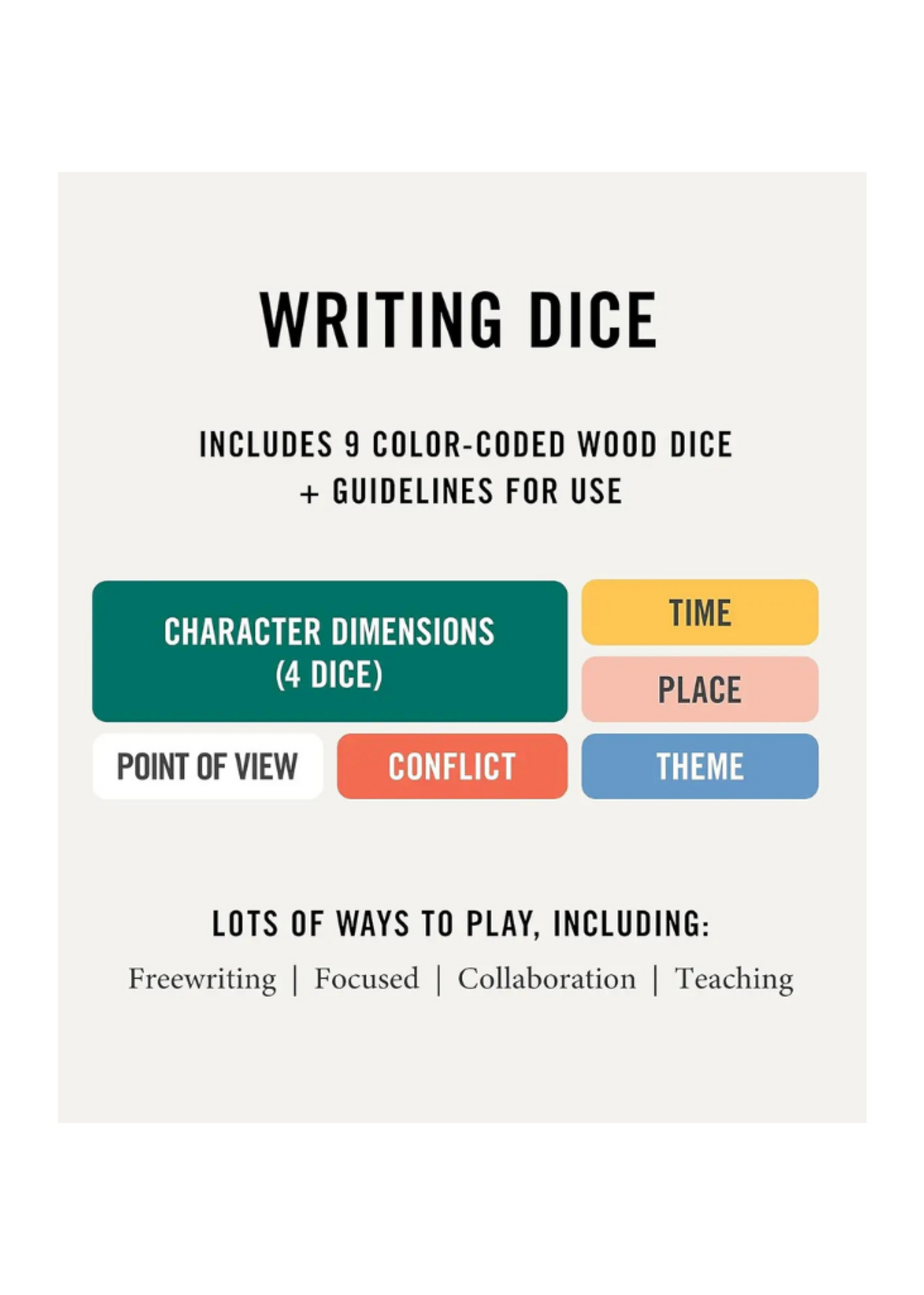 Two Tumbleweeds Two Tumbleweeds - Writing Dice - Inspiration For Creative Writing