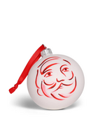 studio THIE Santa Artist Glass Ornament, 8cm