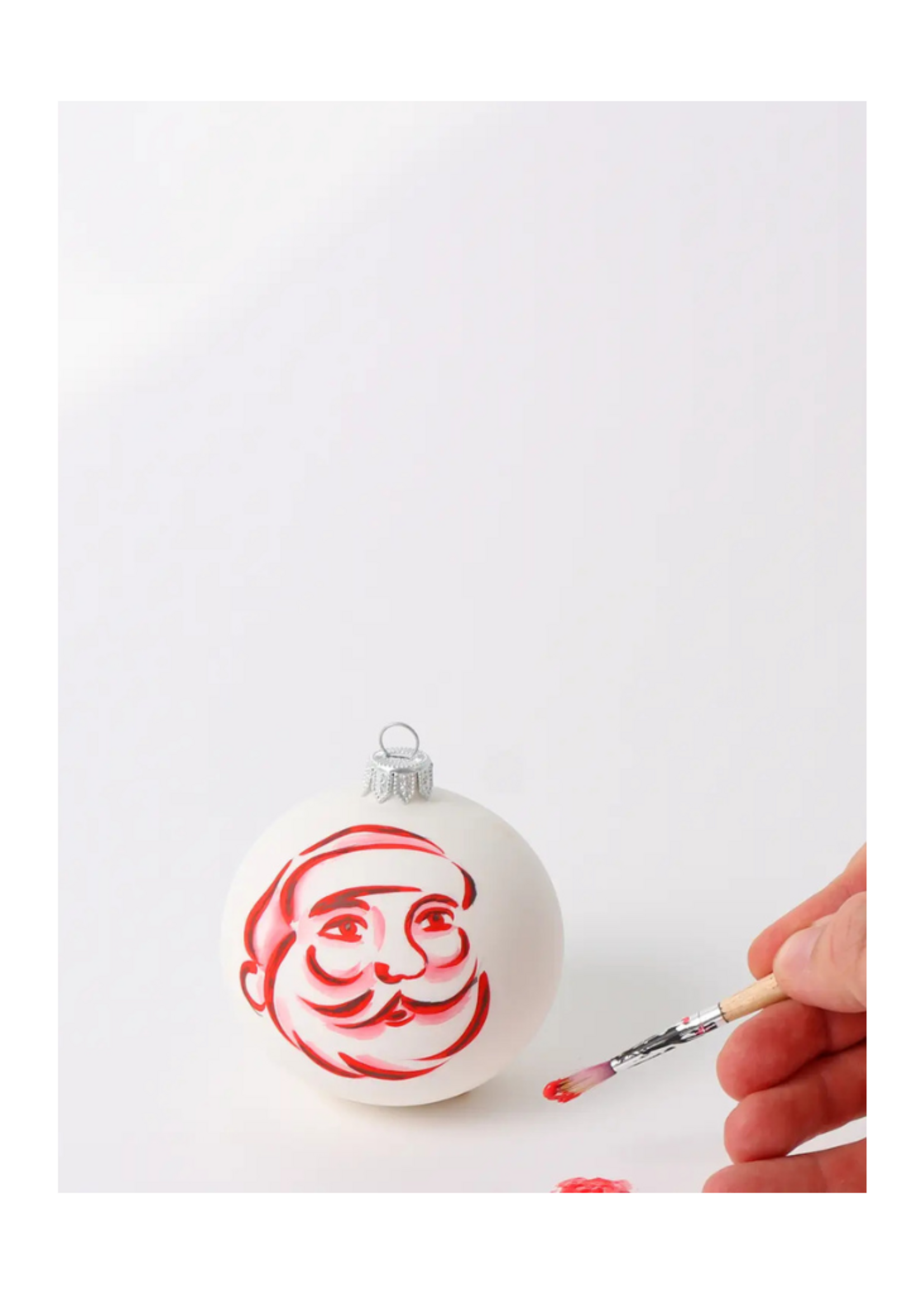 studio THIE studio THIE - Santa Artist Glass Ornament, 8cm