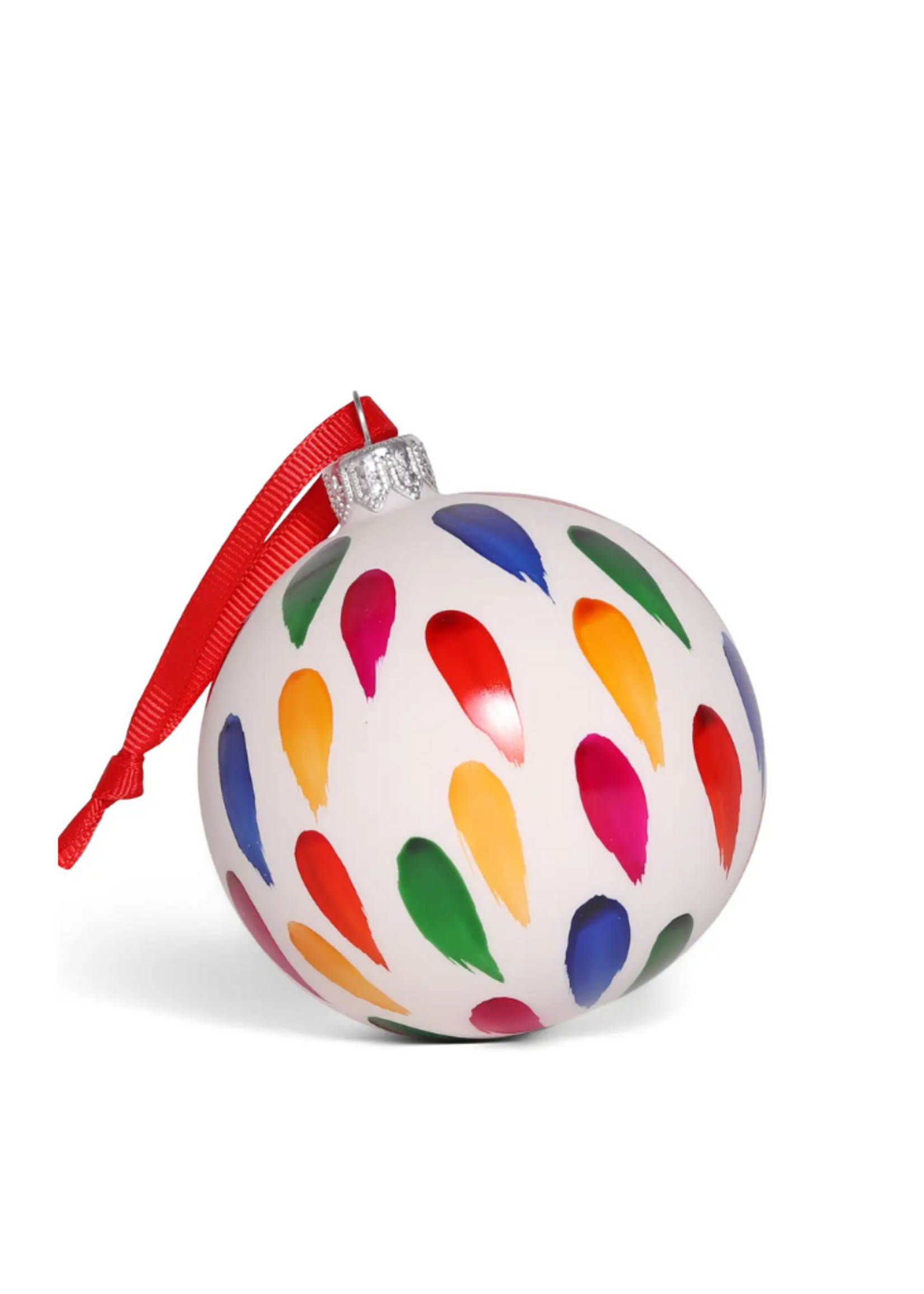 studio THIE studio THIE - Drip Glass Ornament Multi Color, 8cm
