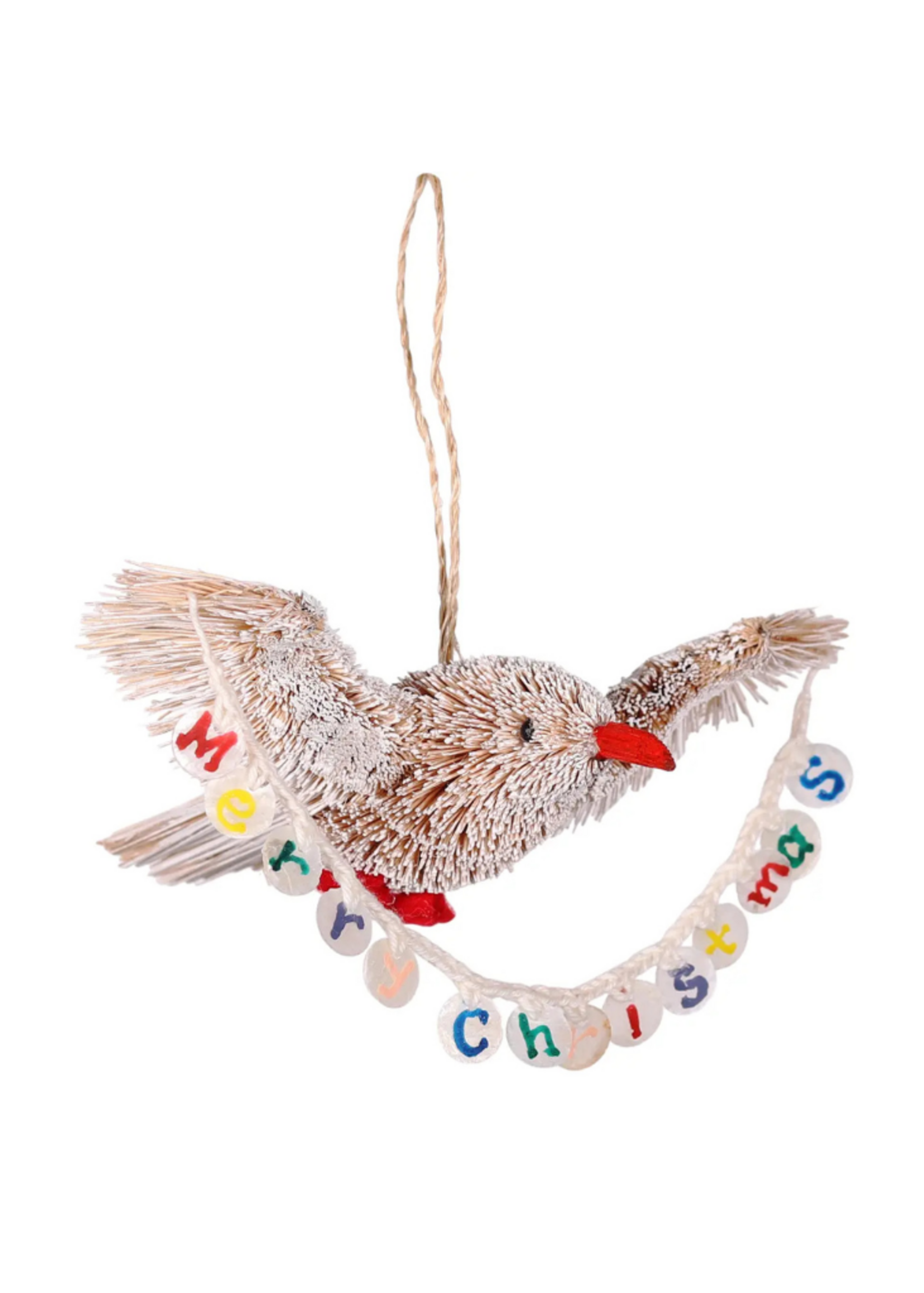 studio THIE studio THIE -  Bristle Bird Merry Christmas  Ornament