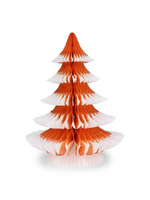 studio THIE Paper Dreams Snow Tip Christmas Tree 25cm Terracotta