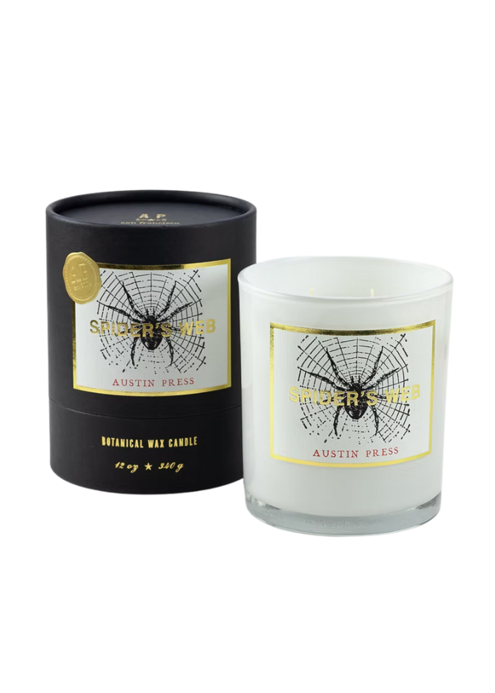 Austin Press Austin Press Spider's Web Candle