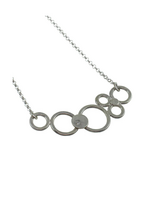 Eko Jewelry Design Eko Jewelry Design Celyse  Necklace - Sterling Silver + Diamond