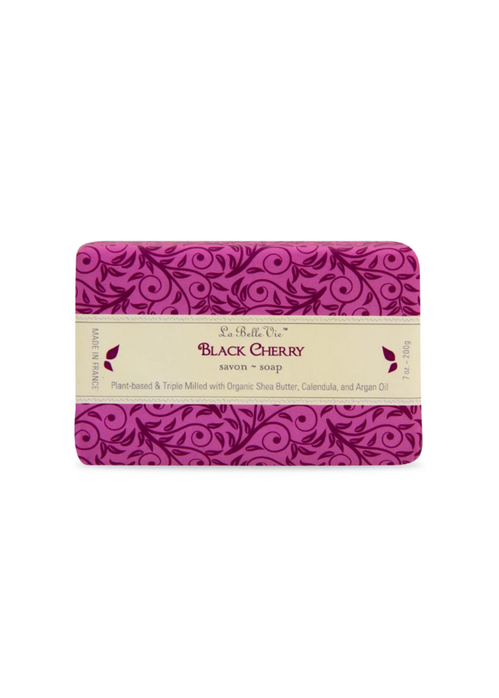 Ton Savon Inc Ton Savon Inc - La Belle Vie Black Cherry Soap - 7oz/ 200g