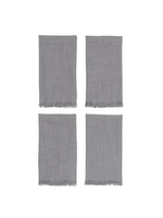 Organic Cotton Grey Napkins (Set of 4)