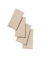 Organic Cotton Khaki Napkins (Set of 4)