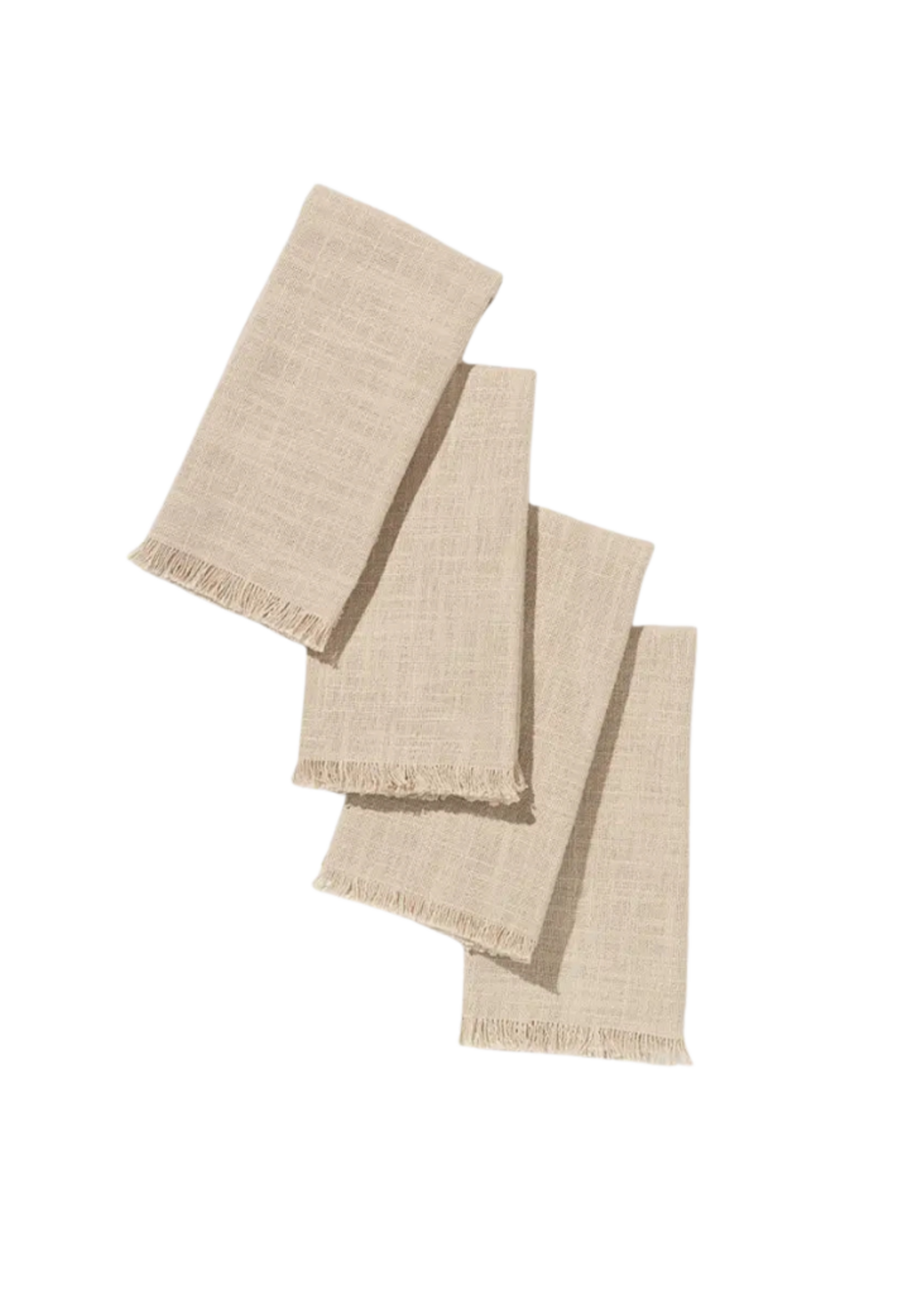 Public Goods - Organic Cotton Khaki Napkins (Set of 4)