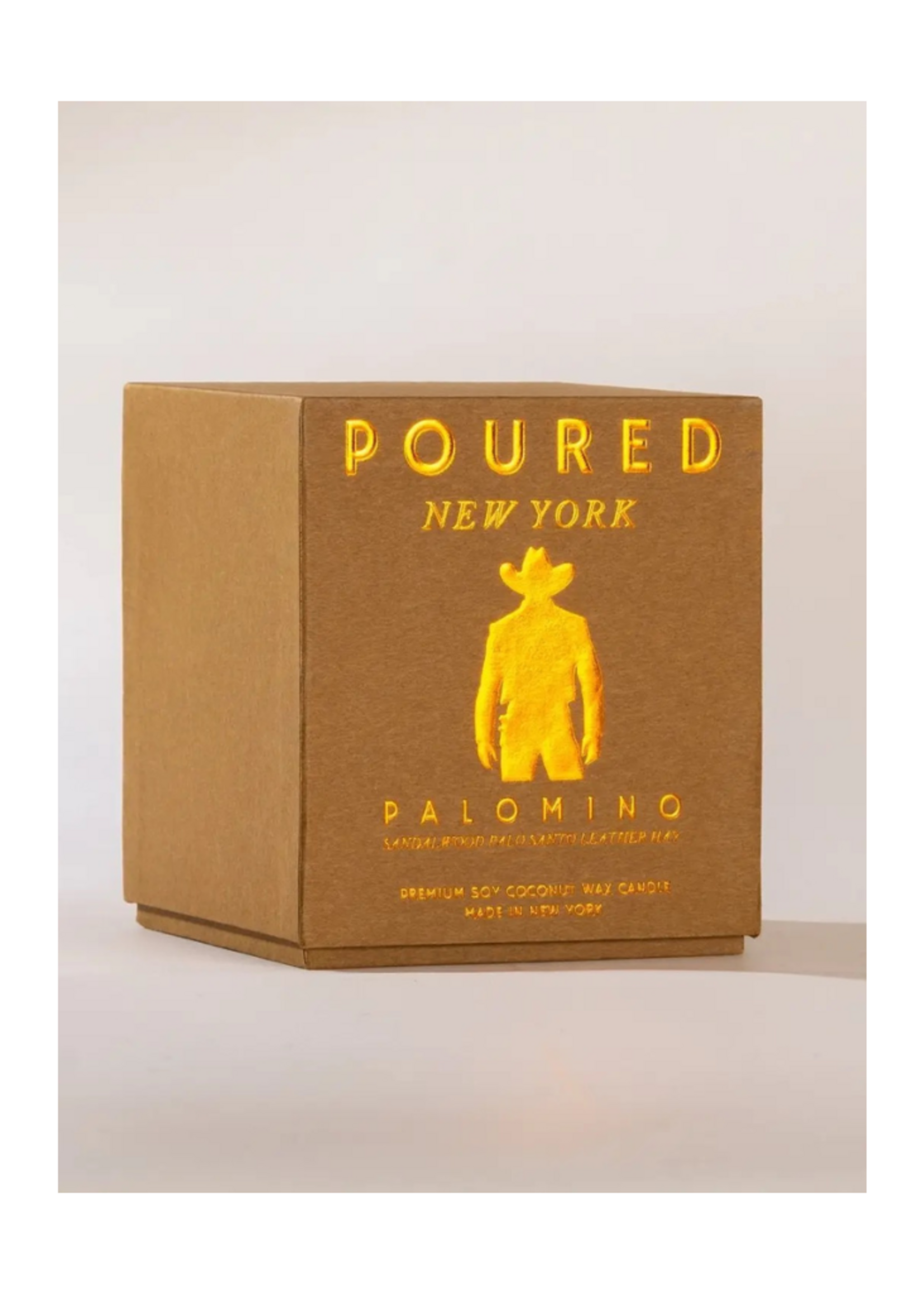 Poured New York Poured New York - Palomino 10 OZ Soy Wax Candle