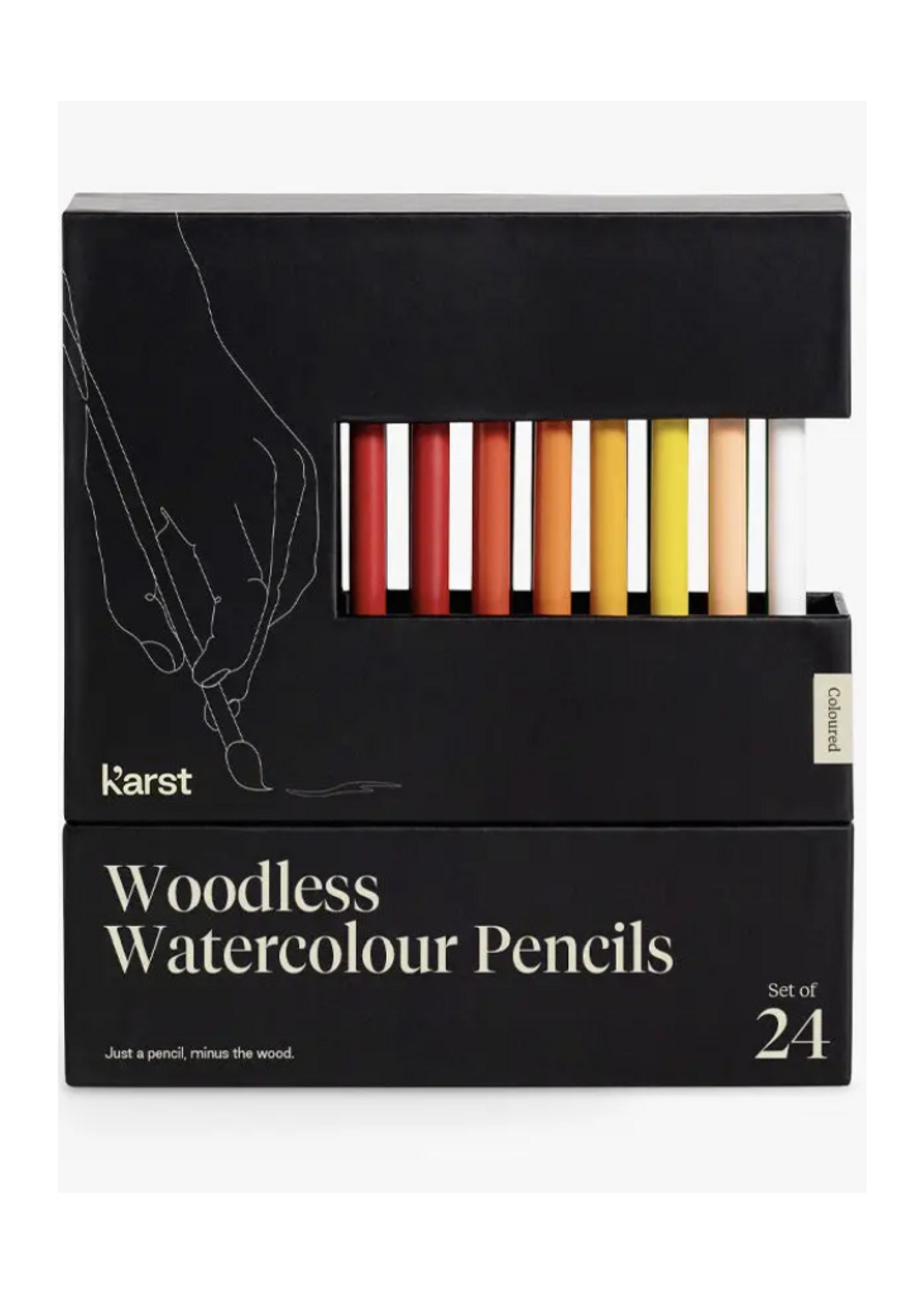 Karst Karst - Woodless Watercolor Pencils l Set of 24