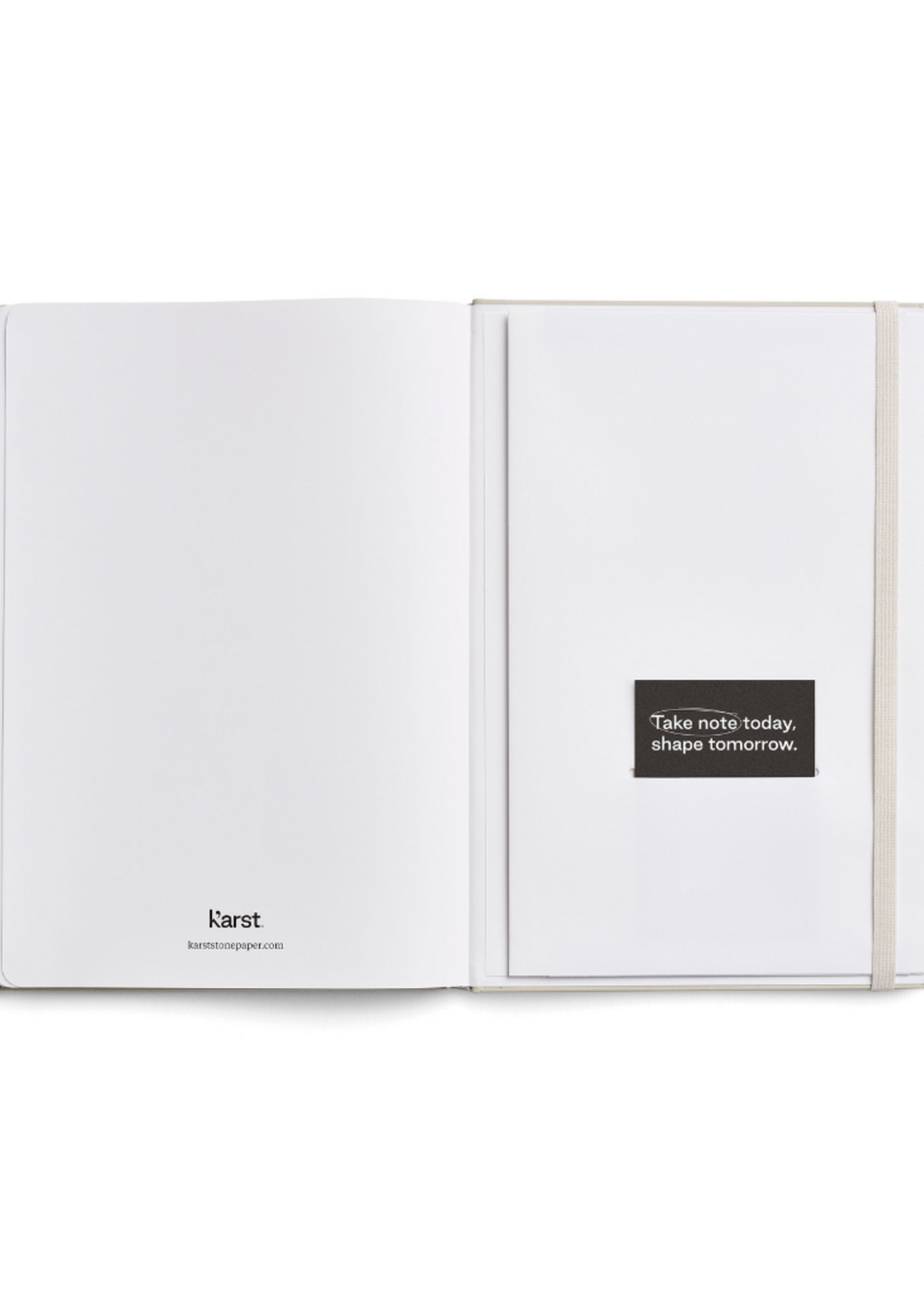 Karst Karst A5 Softcover Notebook - Black l Lined