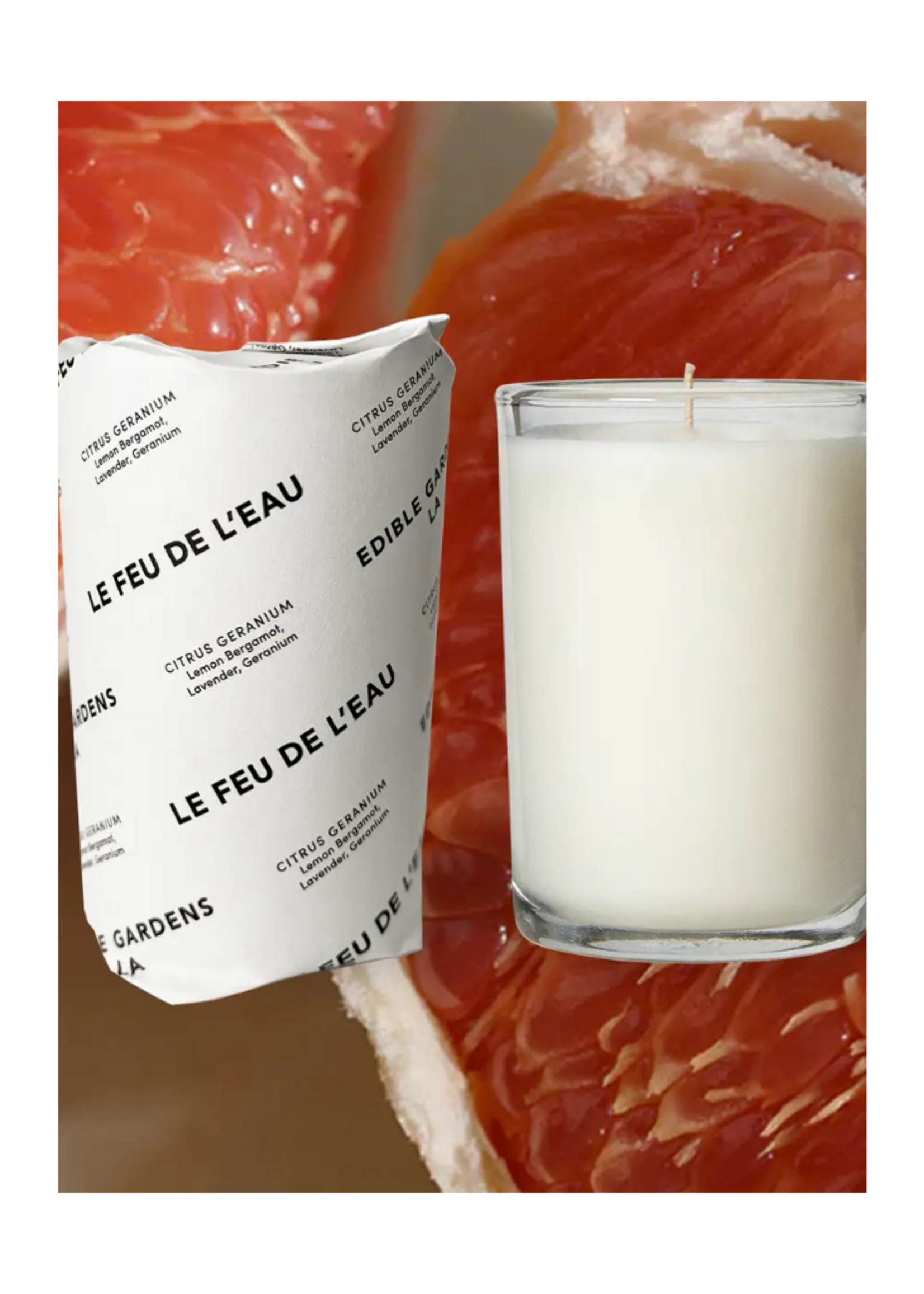 Le Feu De L'eau - Citrus Geranium - 8 oz