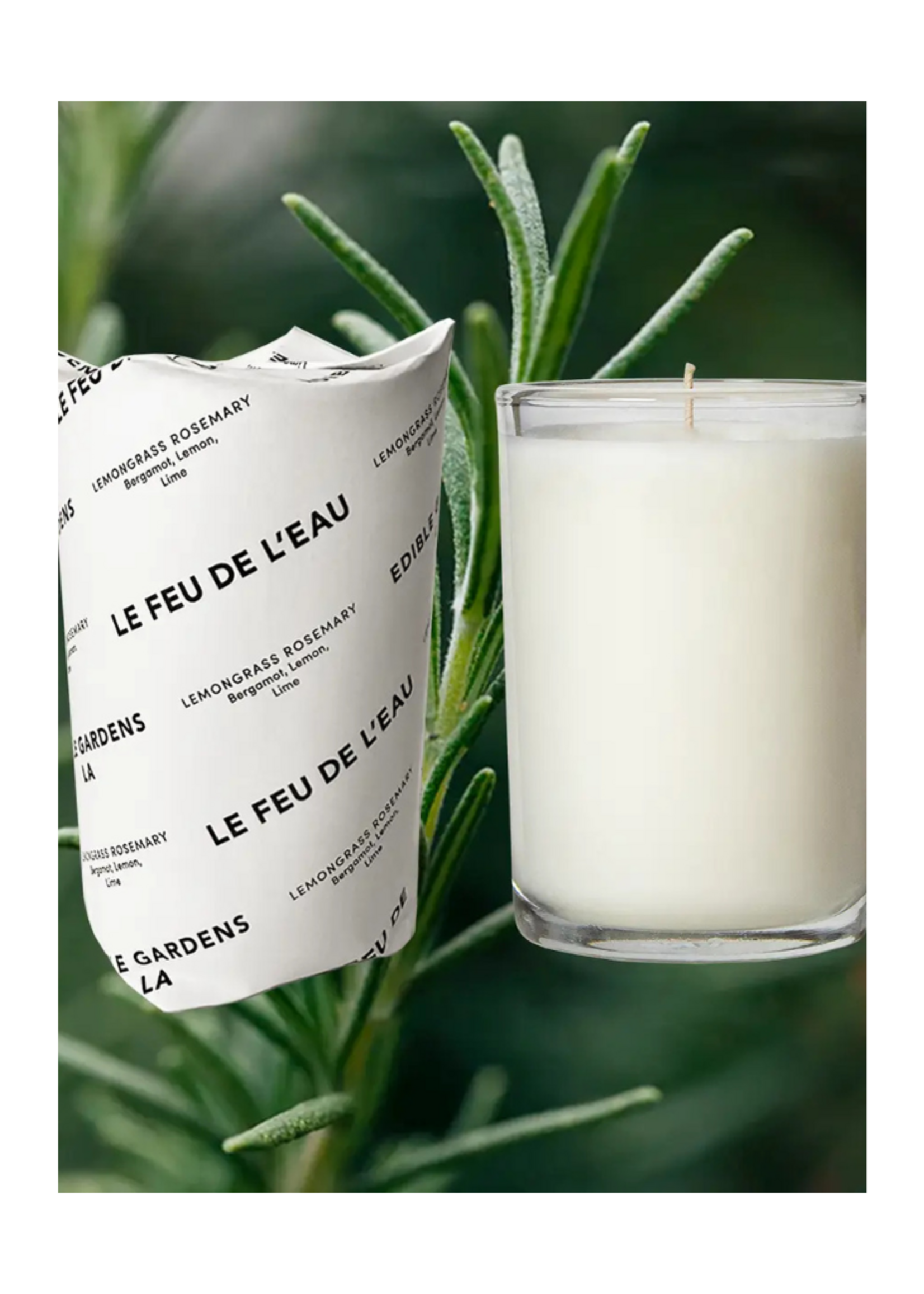Le Feu De L'eau - Lemon Grass Rosemary - 8 oz