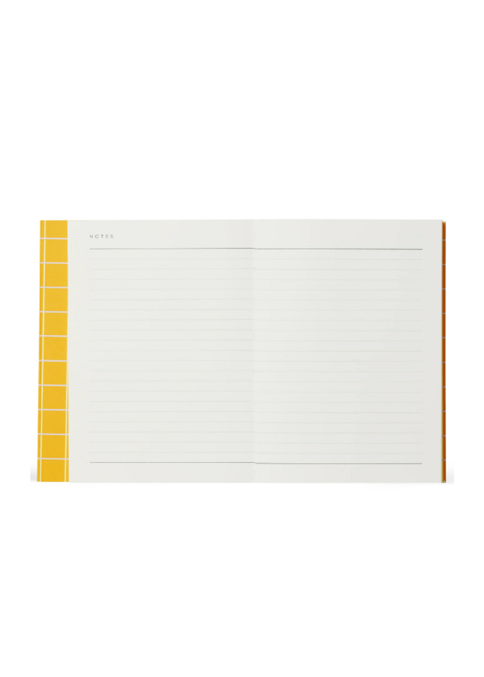 NOTEM-STUDIO - UMA Notebook l Small l Ochre Check