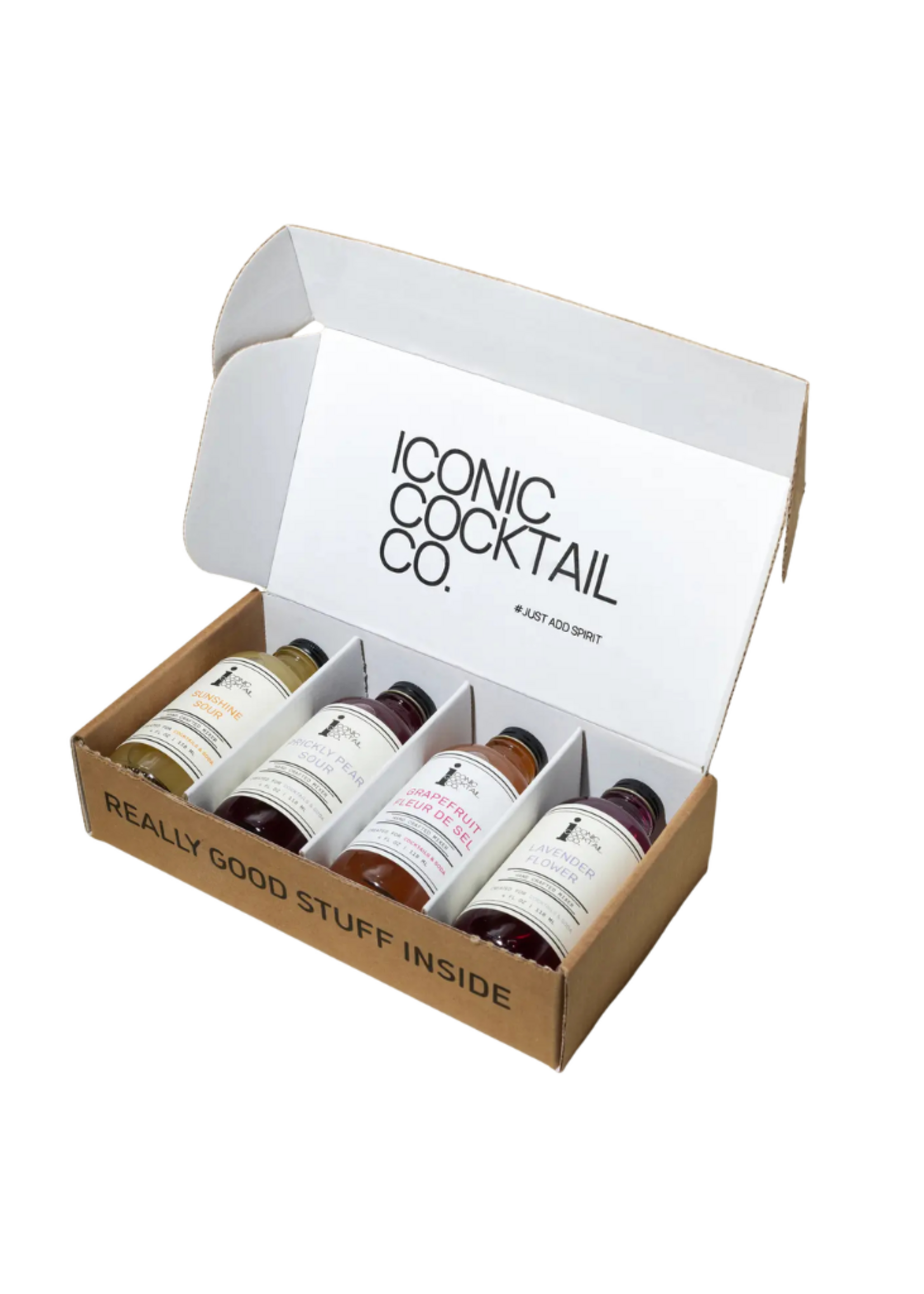 Iconic Cocktail Co. Iconic Cocktail Co. l Vodka/Rum Flight Handcrafted Cocktail Mixers