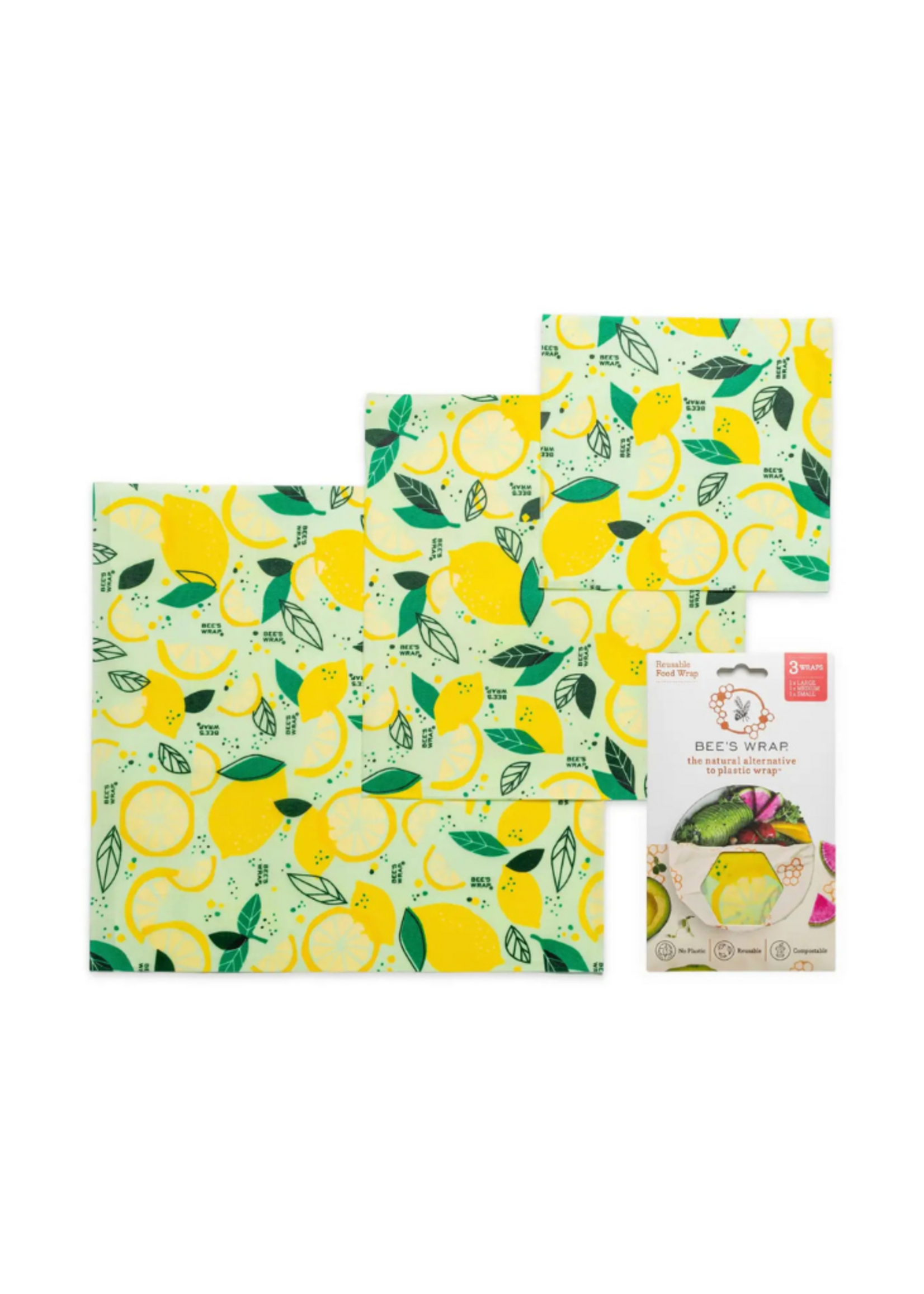 Bee's Wrap Bee's Wrap  Assorted 3 Pack - Fresh Squeeze l Limited Edition