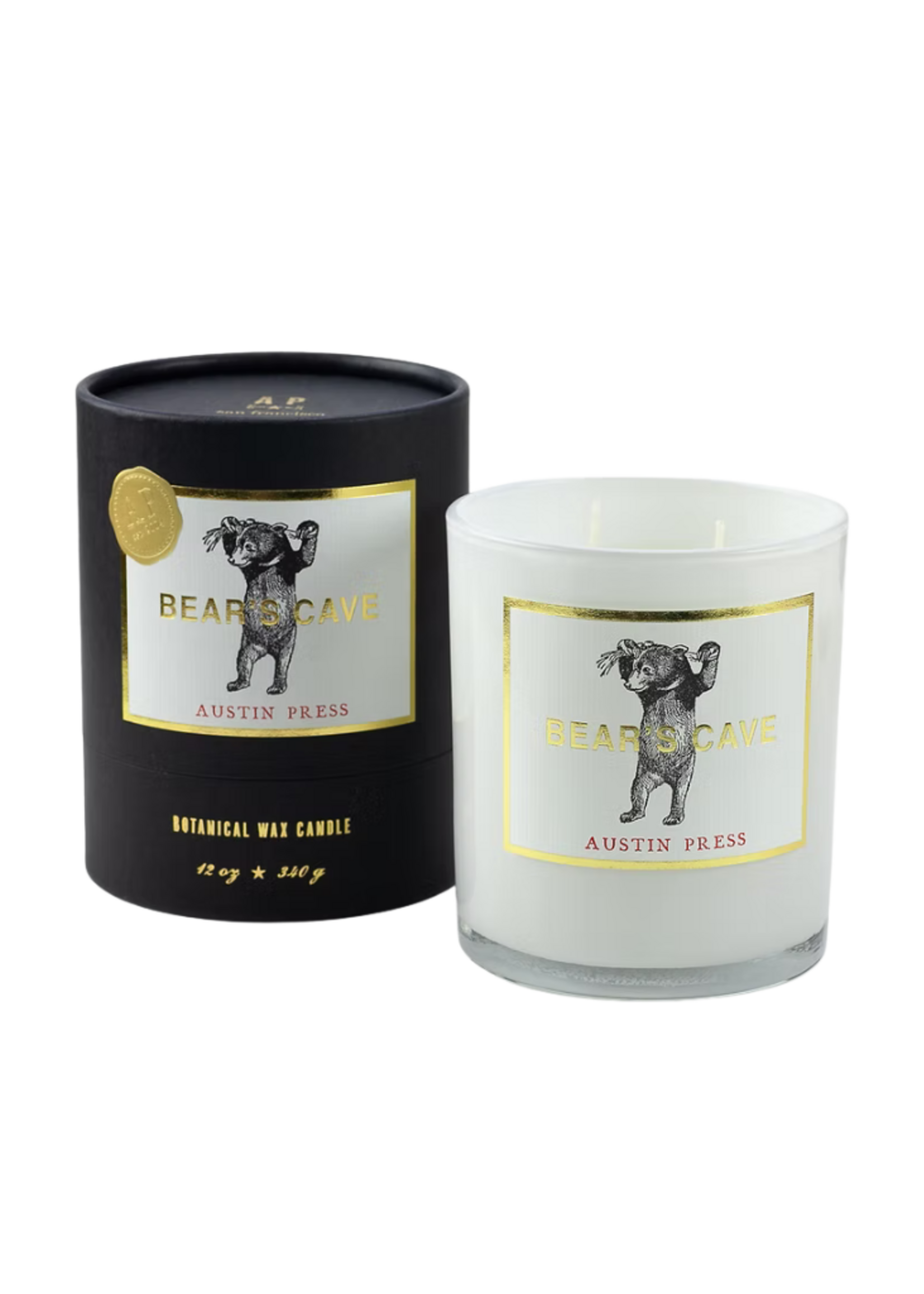 Austin Press Austin Press Bear's Cave Candle