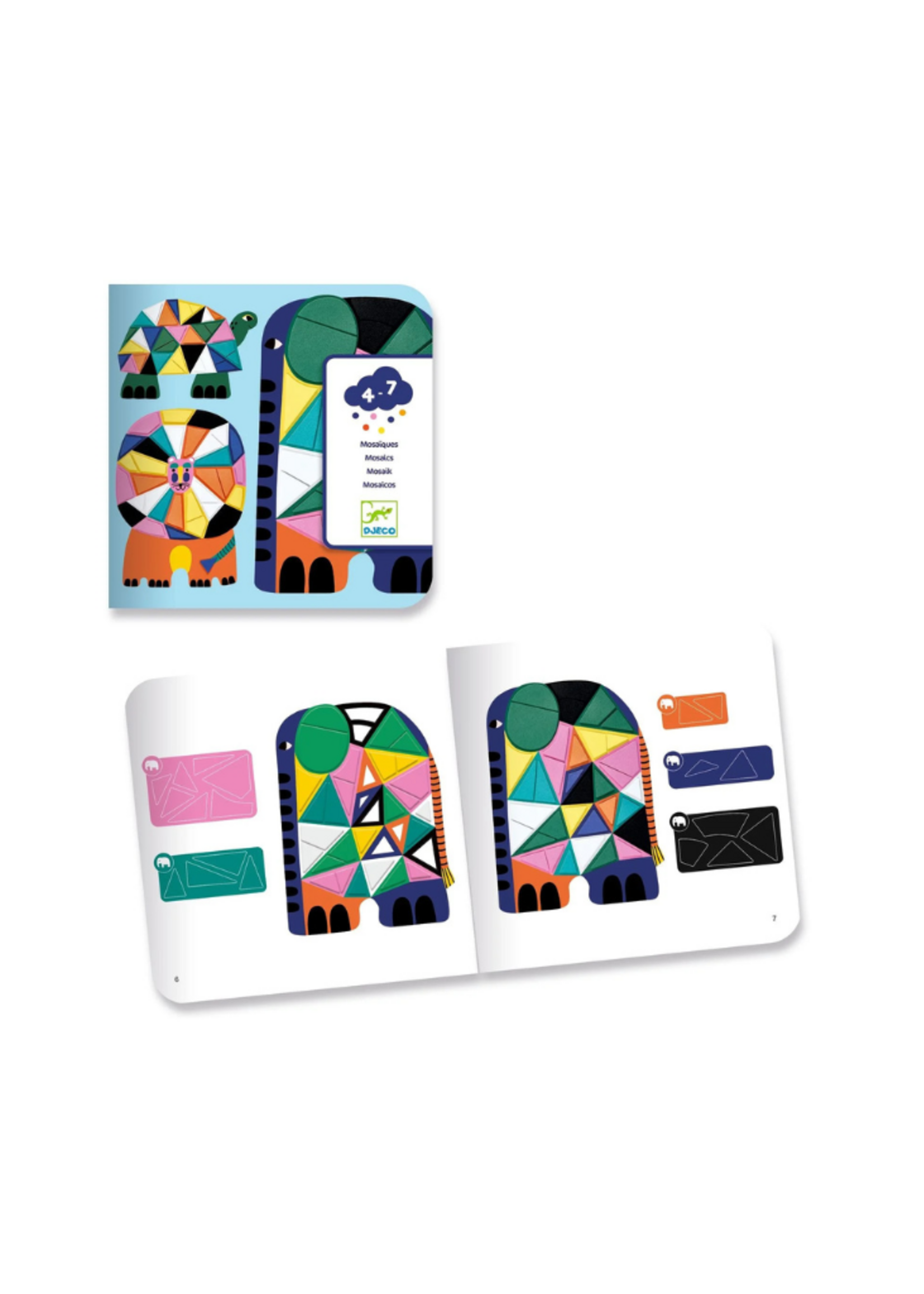 Djeco Djeco Africa Collage Craft Kit