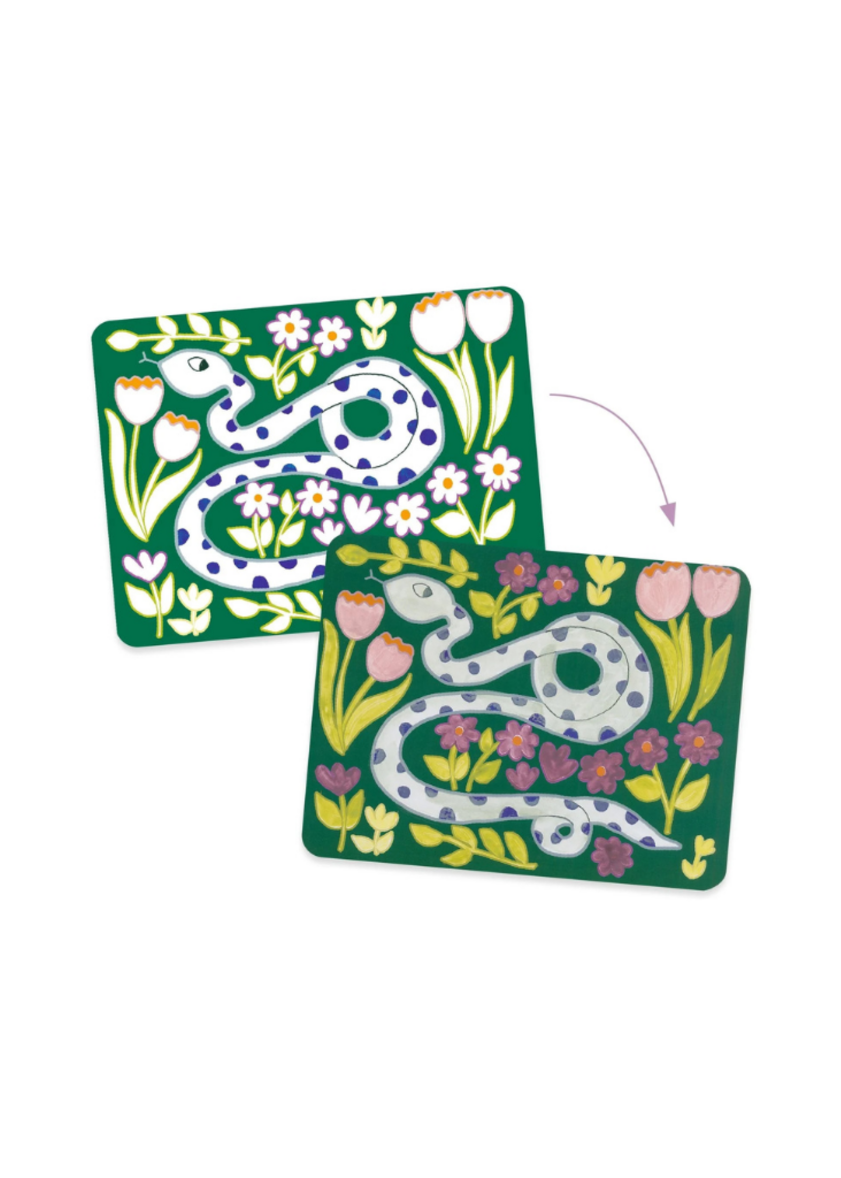 Djeco Djeco Wild Ones Paint with Water Activity Set