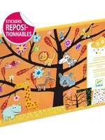 Djeco Off-Ground Tag Repositionable Stickers